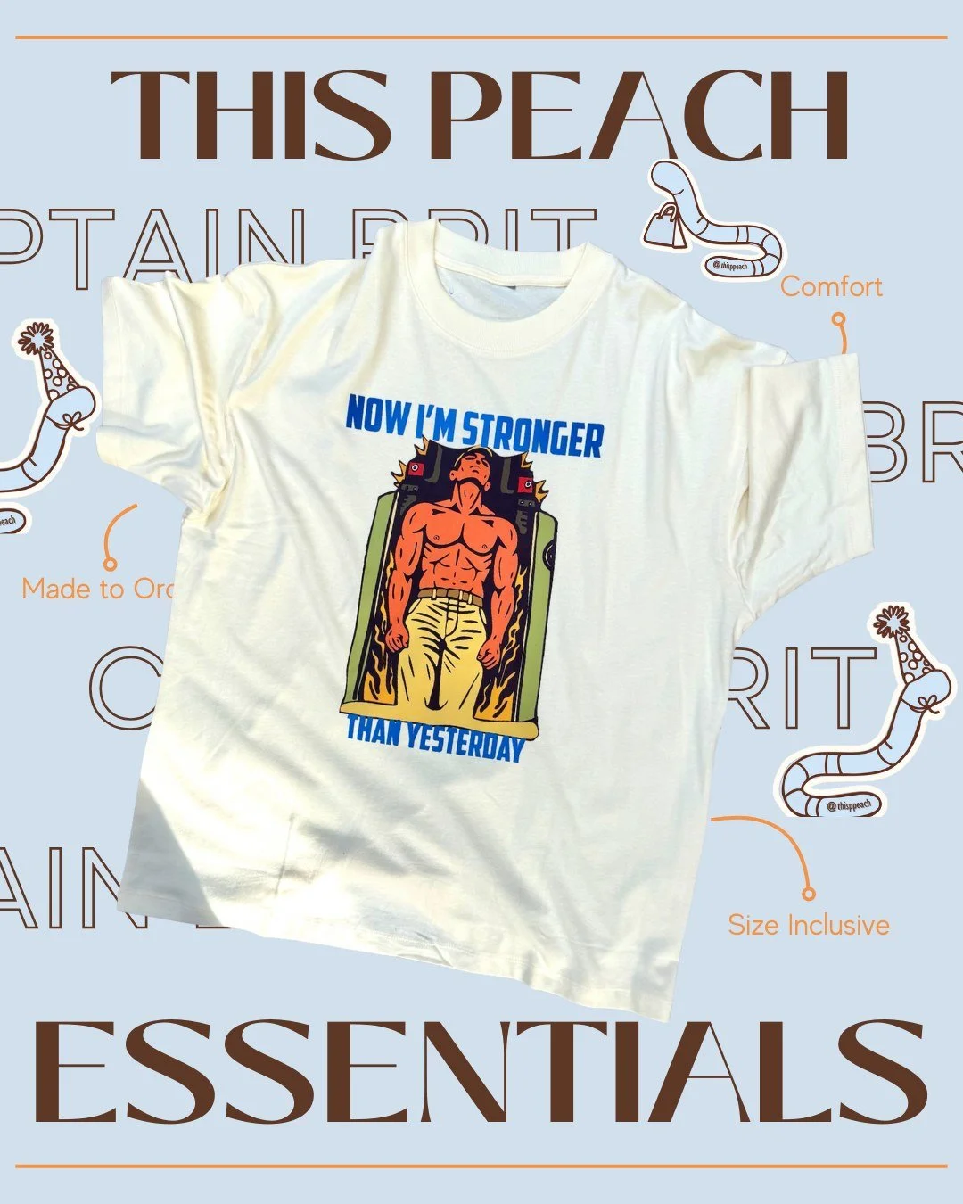 Because the new year deserves superhero bada** confidence. Britney lyrics. Captain energy. The perfect uniform for 2026. Shirts available now via DM or link in bio. (Super Soldier Serum not included). #disney #captainamerica #britneyspears #newyear #