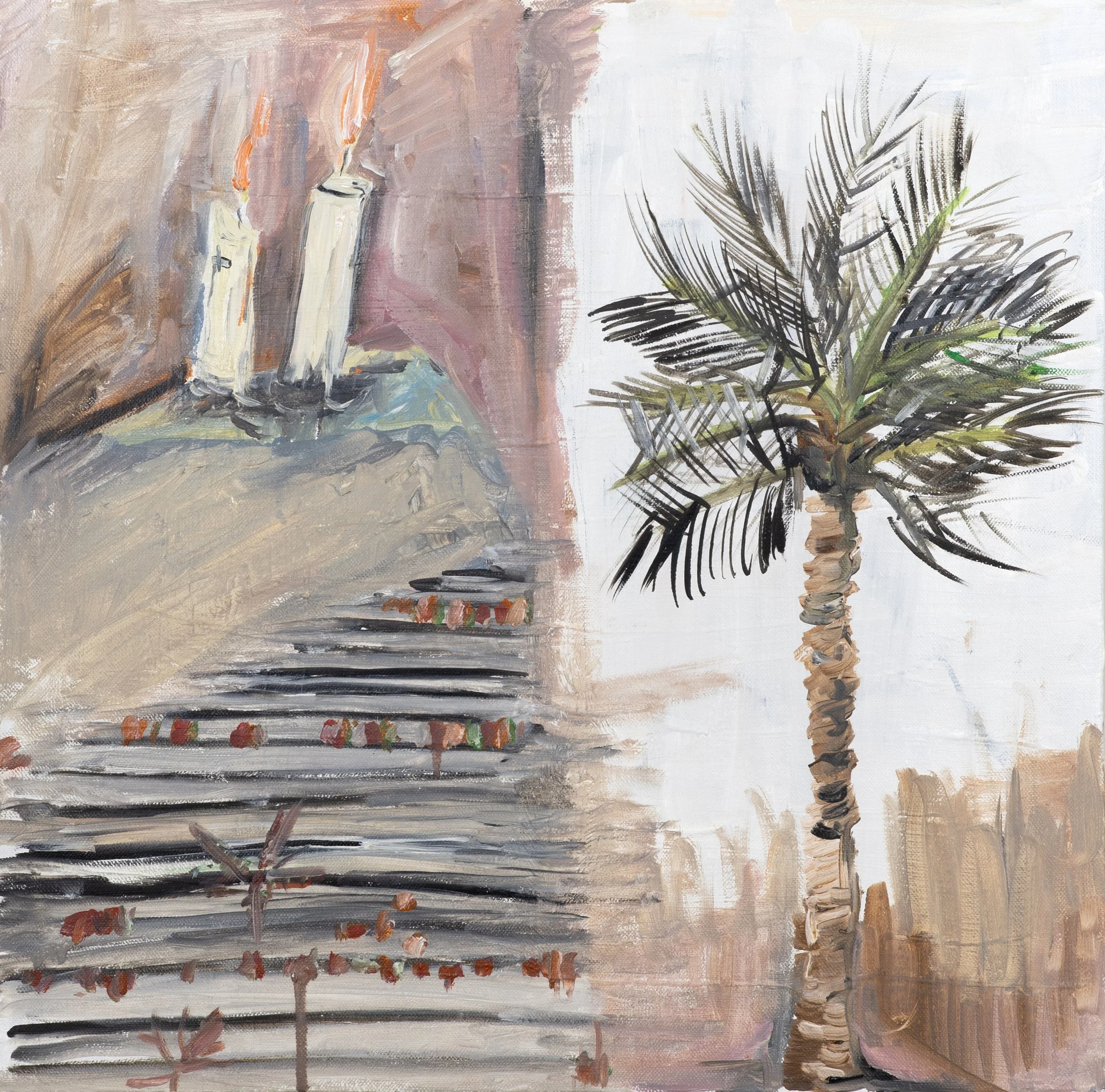 Siwa 1. 2025
Oil on canvas
19.7 x 19.7 in | 50 x 50 cm