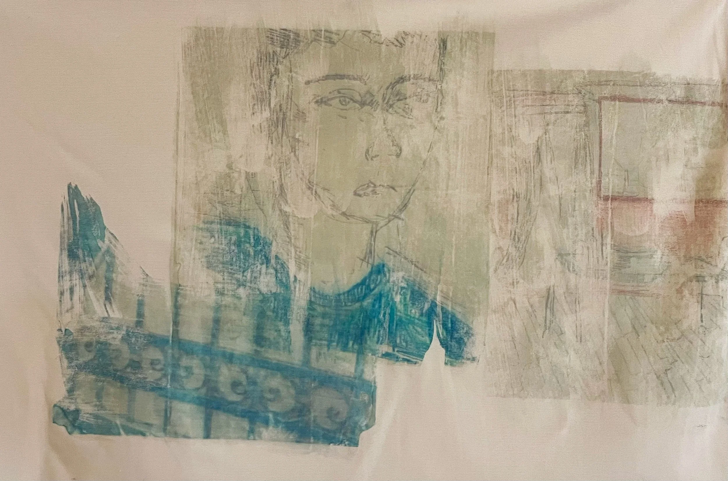 Boy, 2025
Mixed media on fabric
13.8 × 19.7 in | 35 × 50 cm