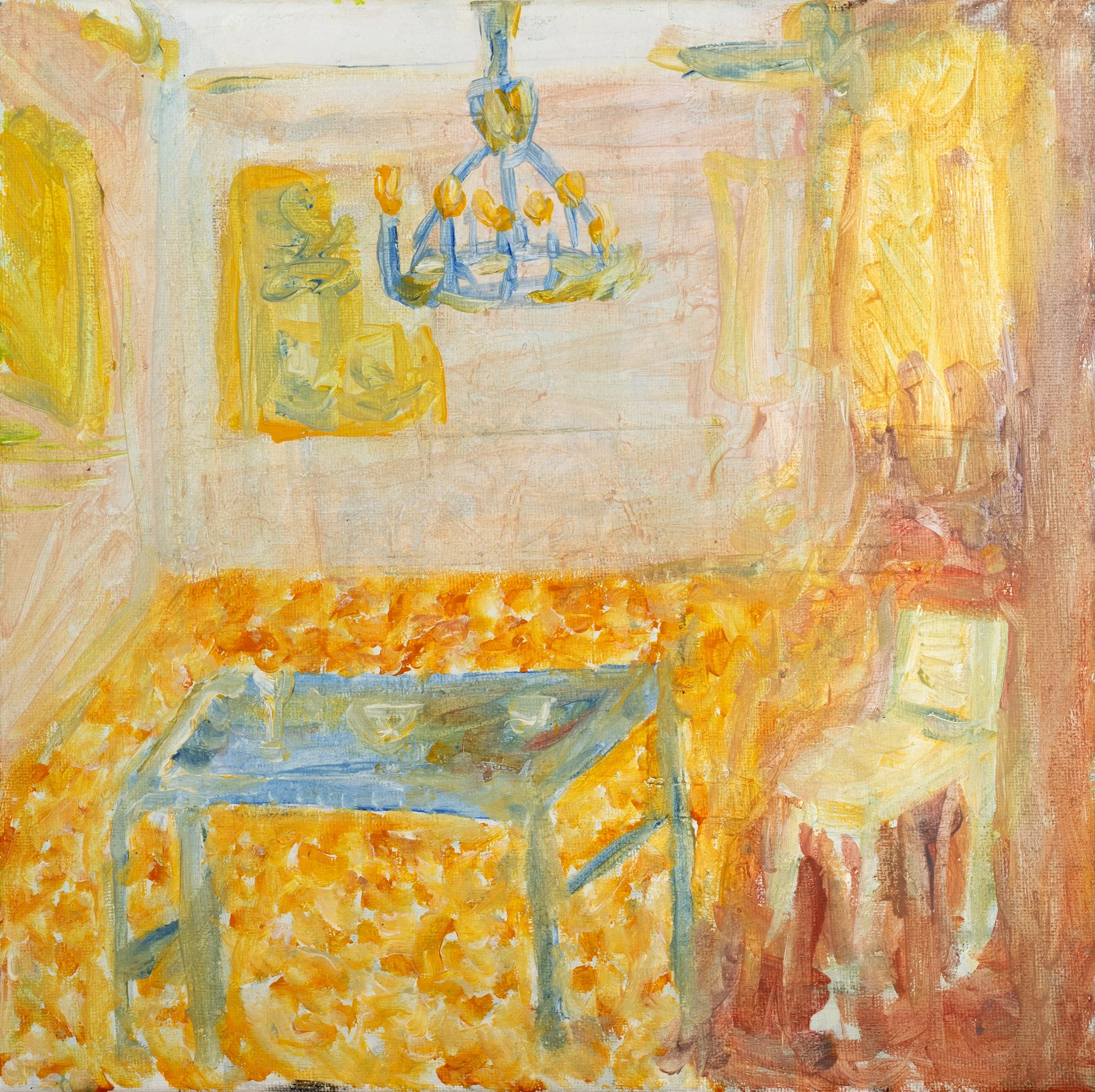 Dining Room, 2025
Oil on canvas
11.8 × 11.8 in | 30 × 30 cm