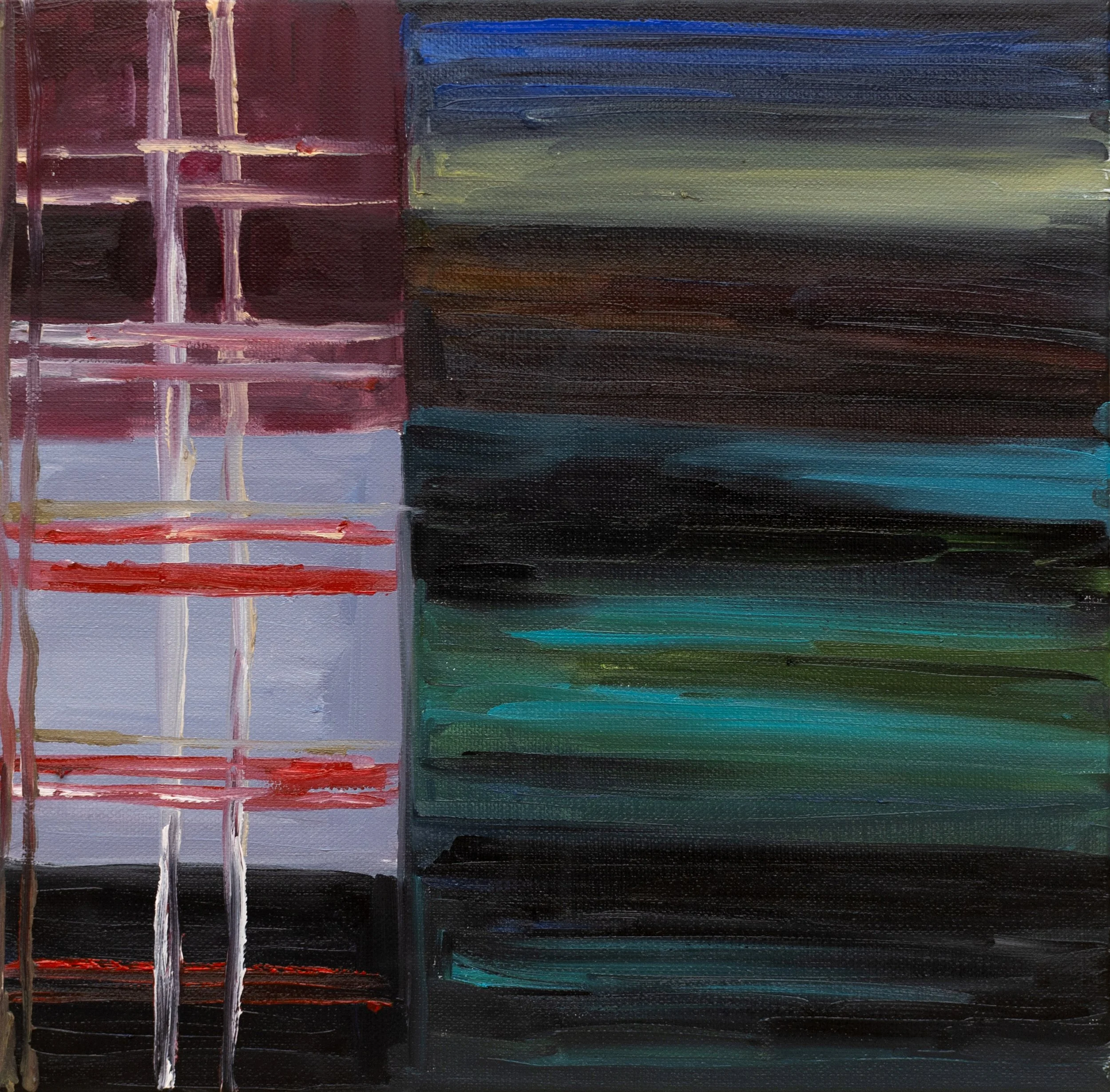 All I can see, 2025
Oil on canvas 
11.8 x 11.8 in | 30 x 30 cm
