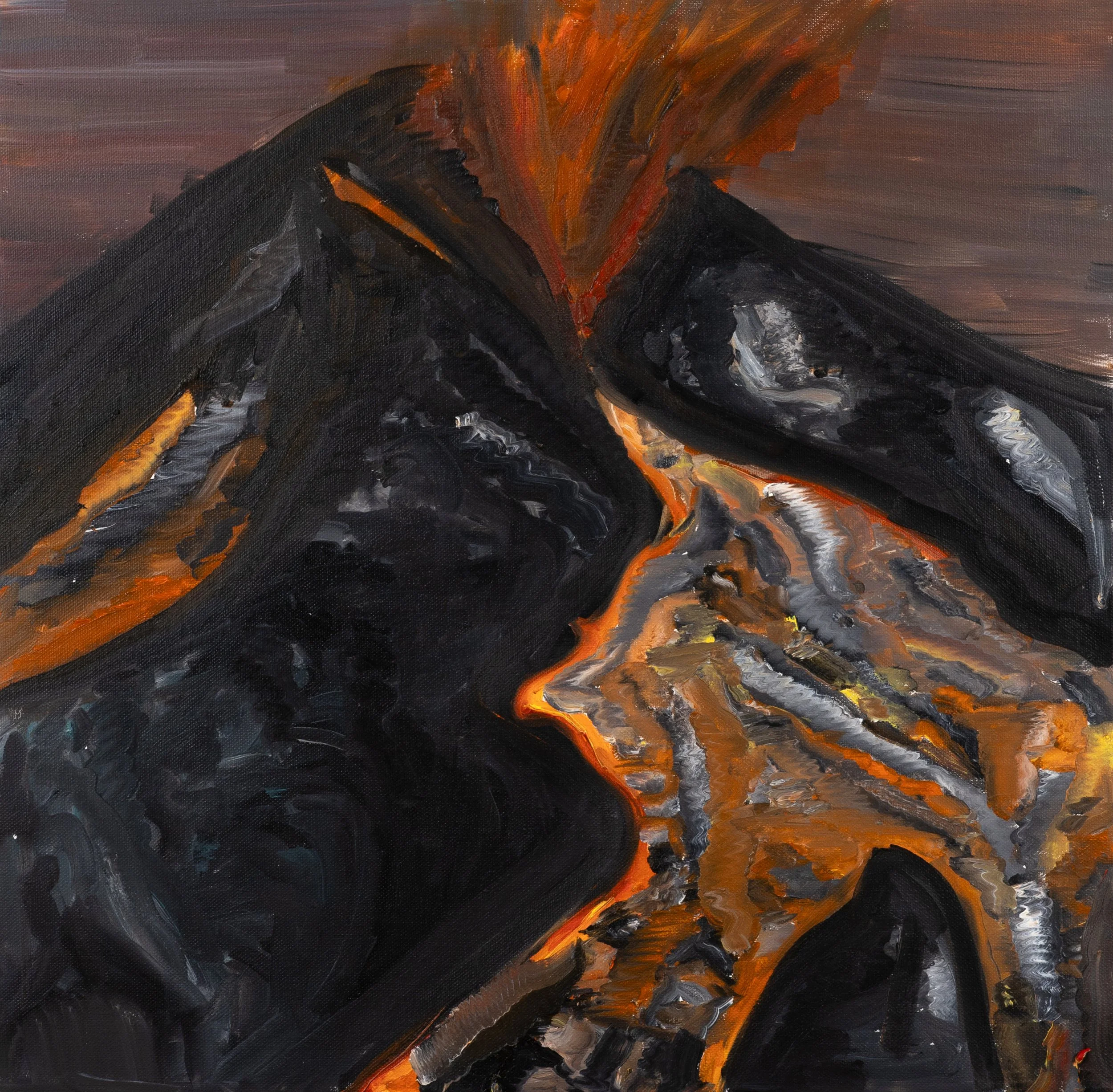 Journey to the Center of the Earth 5, 2025
Oil on canvas
19.7 x 19.7 in | 50 x 50 cm
