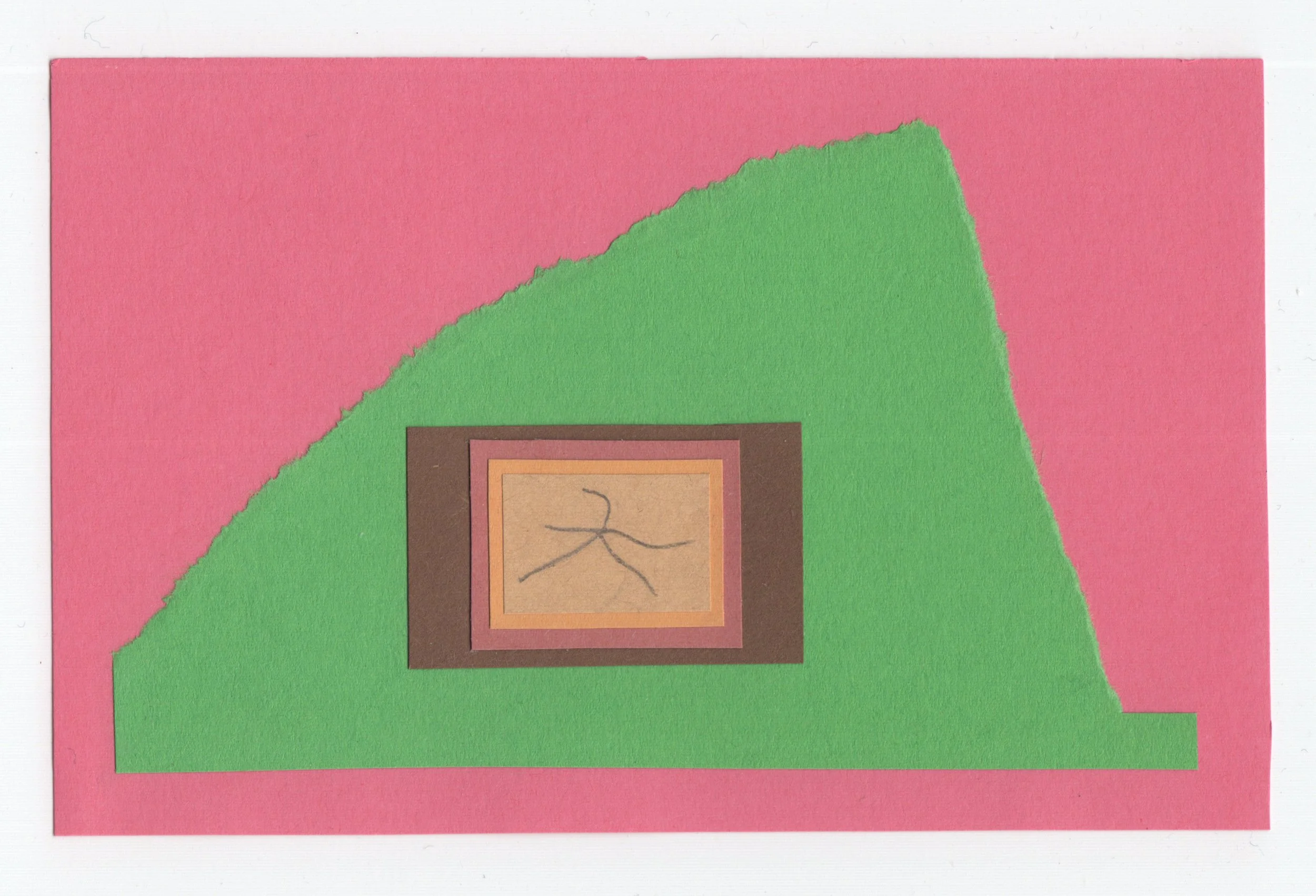 Wispy. Paper collage - Ben Coleman (@bbencoleman)