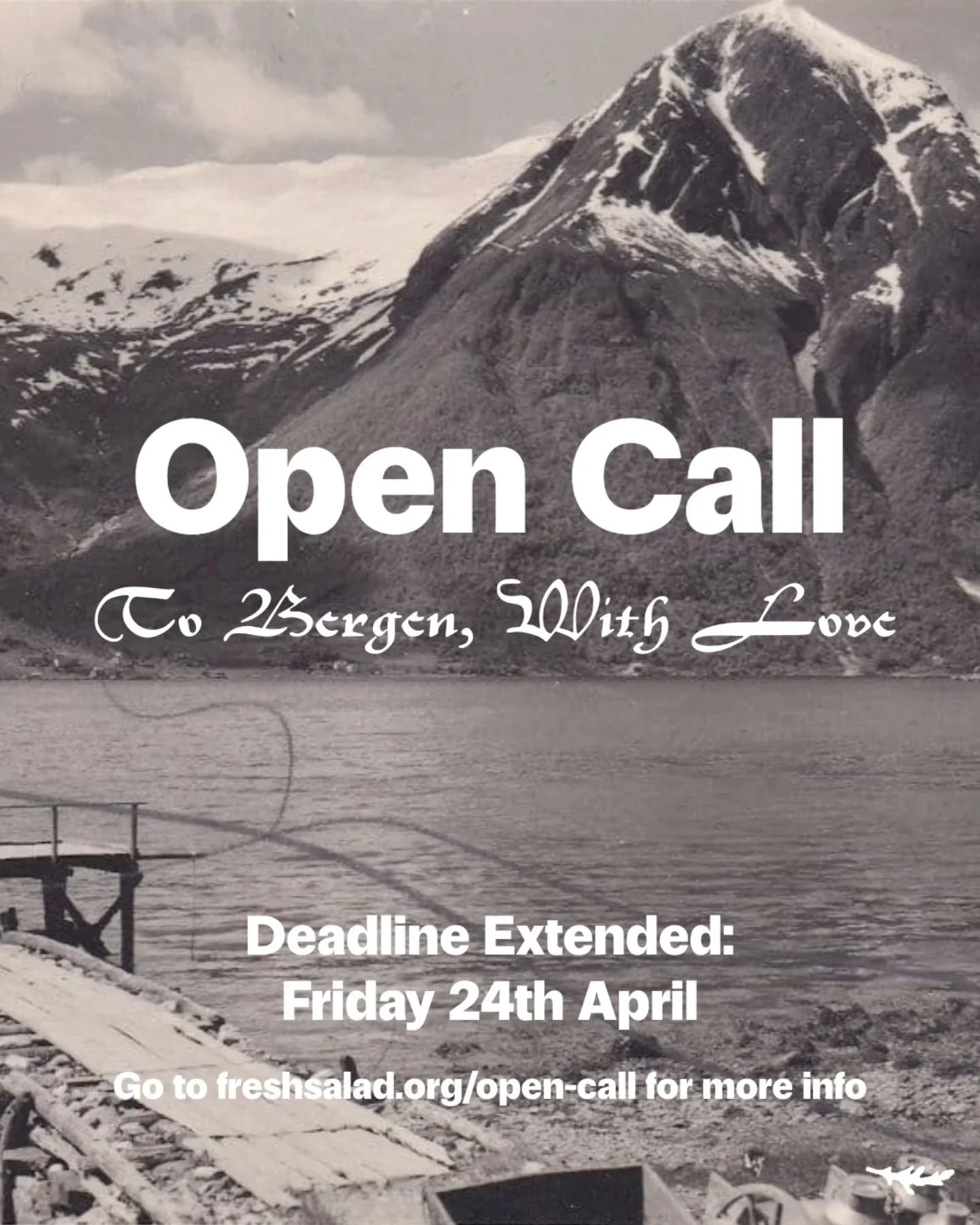 Open Call: To Bergen, With Love

~ ~ Deadline Extended ~ ~ 

We are calling artists to make new work responding to a postcard image of a fjord in Balholm, known for being a historic artist community north of Bergen, Norway, where this exhibition will