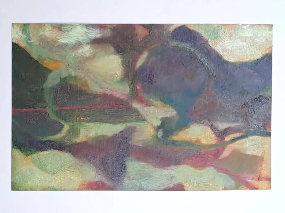Beneath the Surface. Oil on acid free paper - Gaby Schofield (@gabyschofield)
