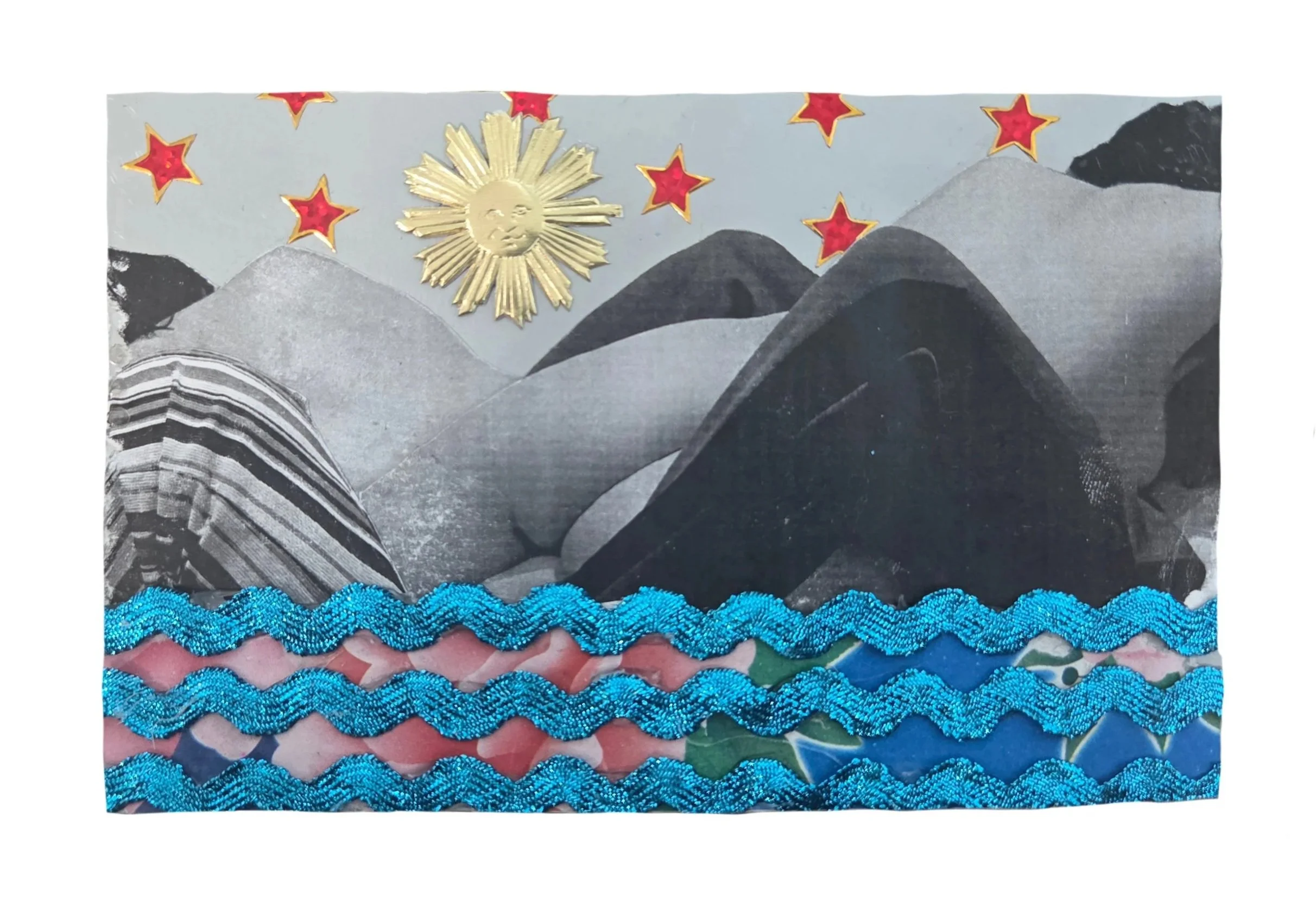 The Holy Lovers no. 2. Mixed media on card - Tamara Klüver (@tamarakluver)