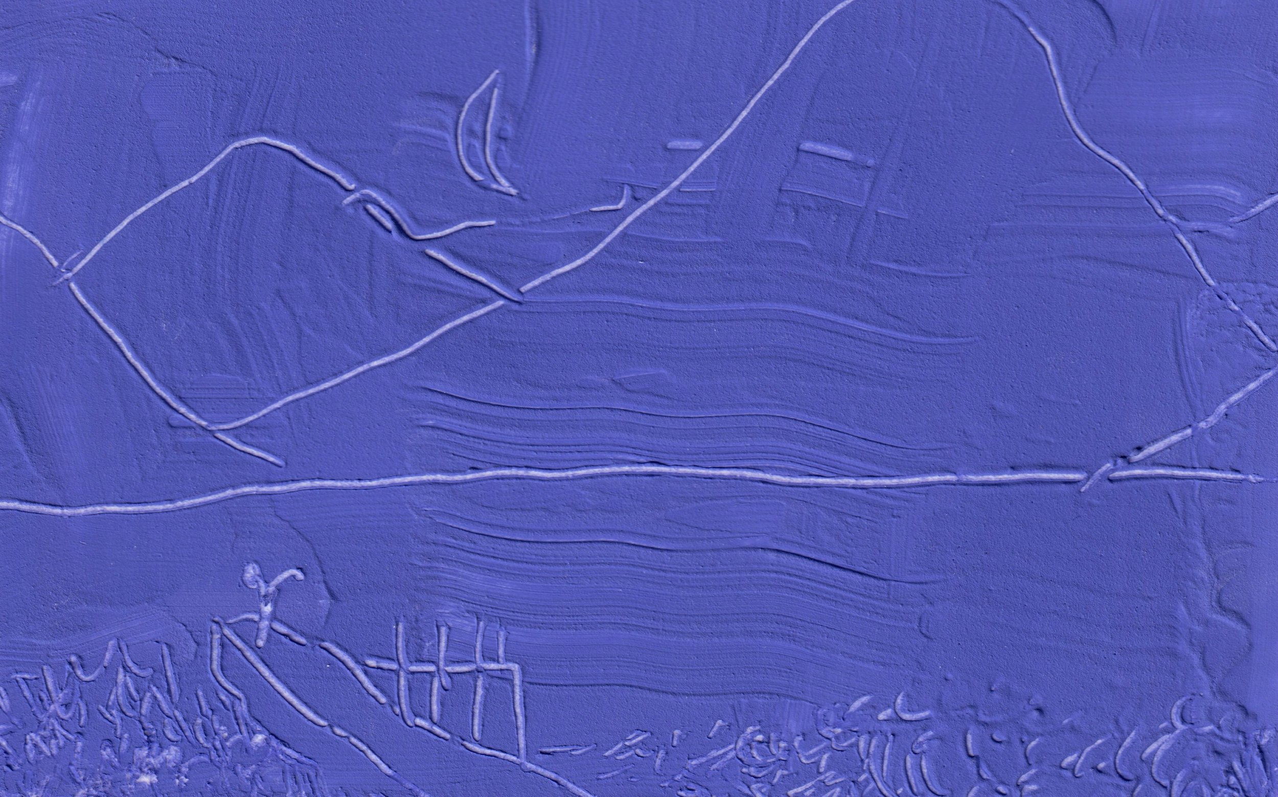 Night Trace. Acrylic on paper - Natthapong Samakkaew (@nttpsmkw)