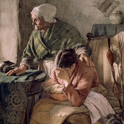 Gemälde zweier Frauen