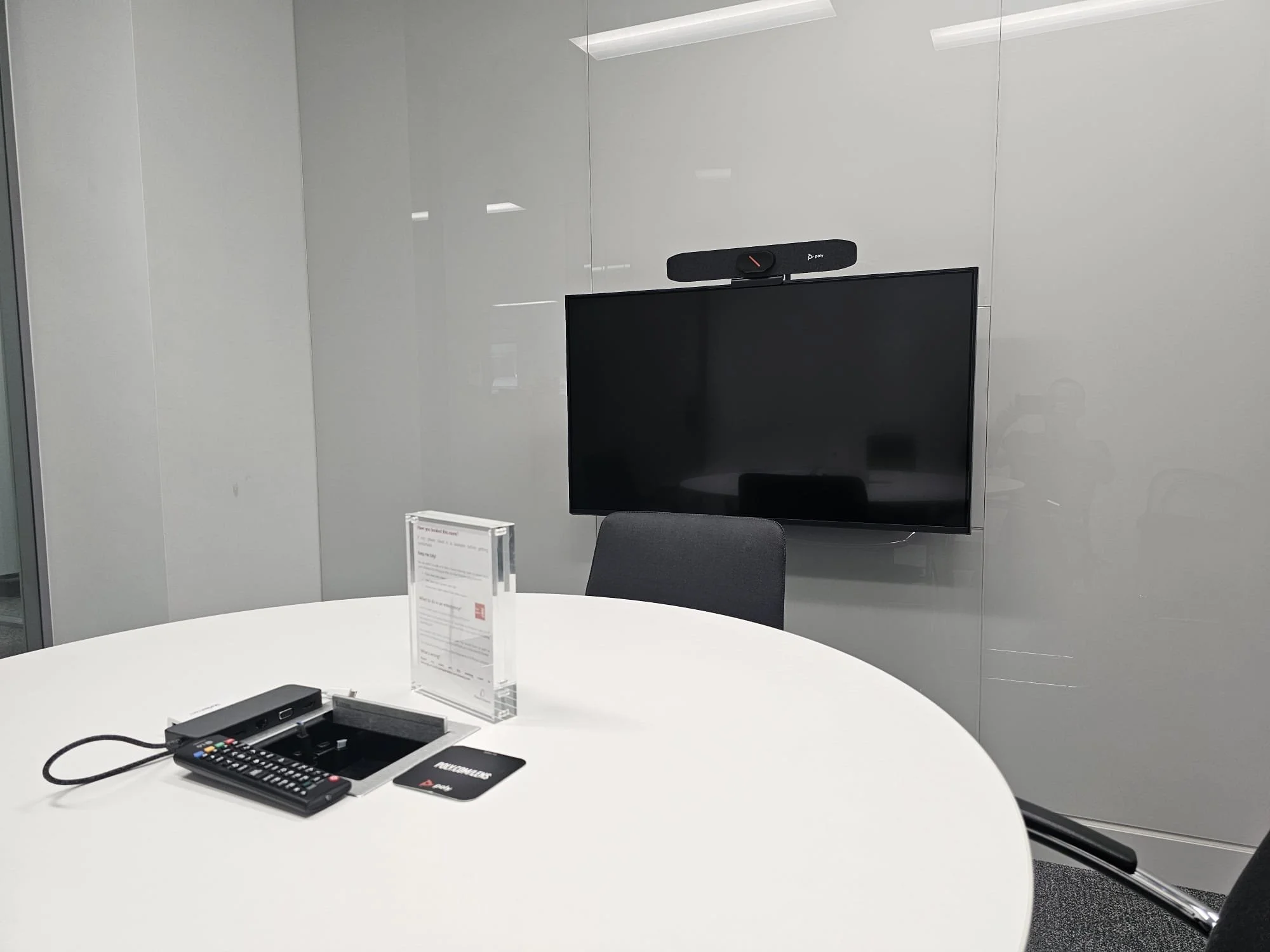 Polycom Video Conference install Birmingham UK meeting room.jpg