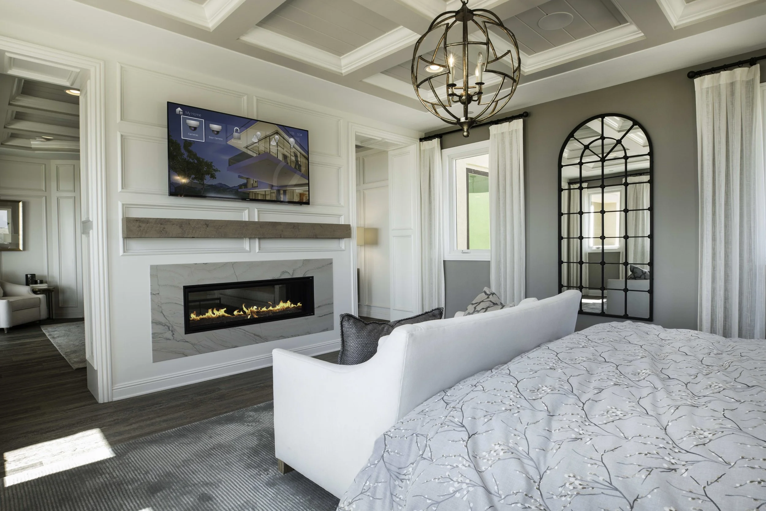 Warwick Audio Visual Integrated Furniture Bedroom TV wall mounted.jpeg