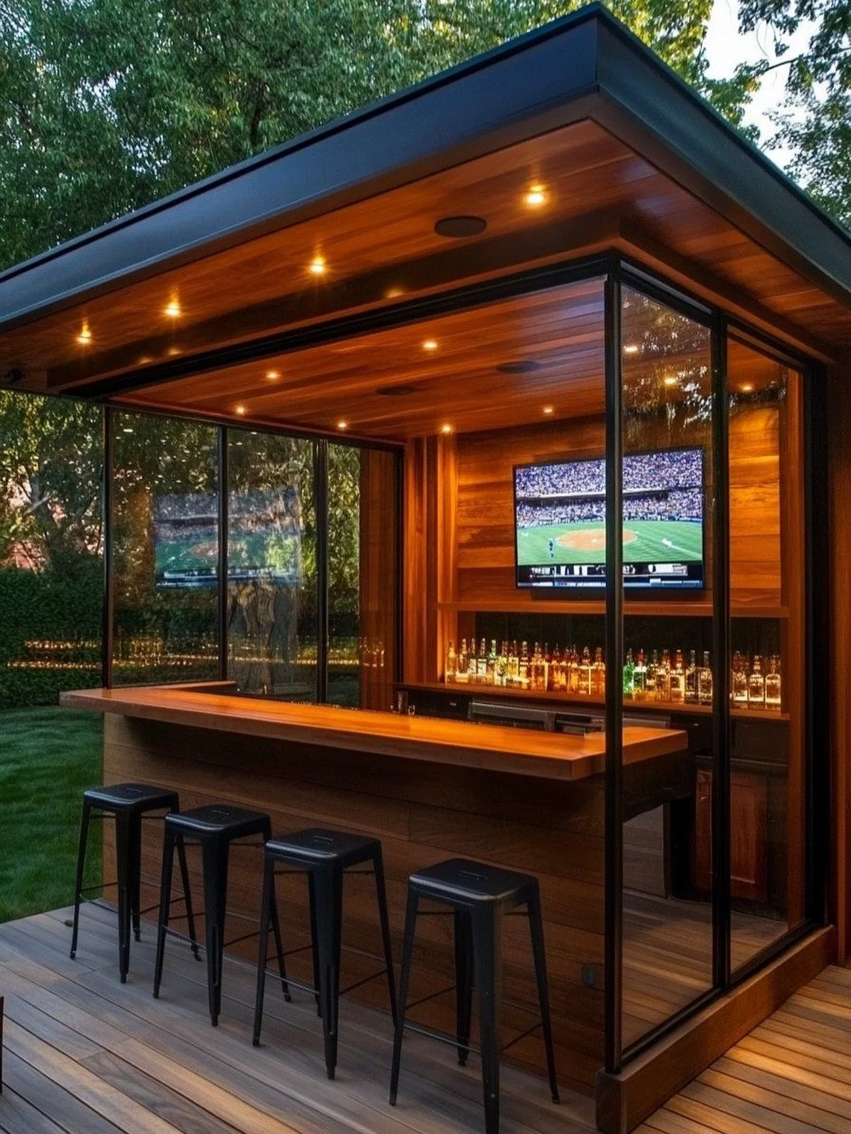 An outdoor bar isn&rsquo;t just about drinks it&rsquo;s about the atmosphere. 🍸✨ 

With bespoke audiovisual solutions, we bring music, lighting, and entertainment together to create the ultimate outdoor experience. From ambient lighting to outdoor T