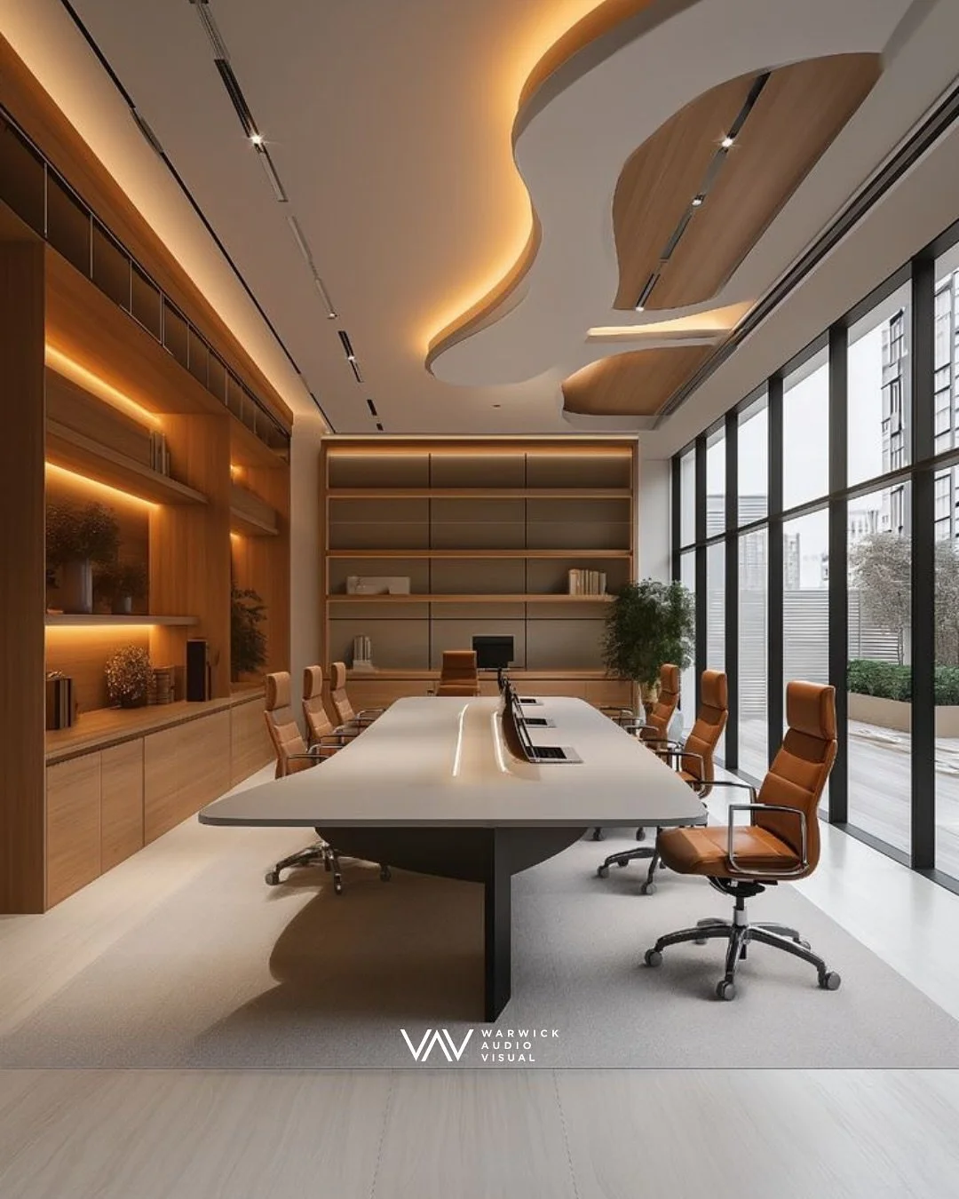 Upgrade your meeting space with intelligent audiovisual solutions designed for seamless presentations, calls and collaboration🙌🖤

#officetechnology #audiovisualsolutions #smartworkspace #meetingroom #warwickav #businessdesign #workspaceinspo #corpo
