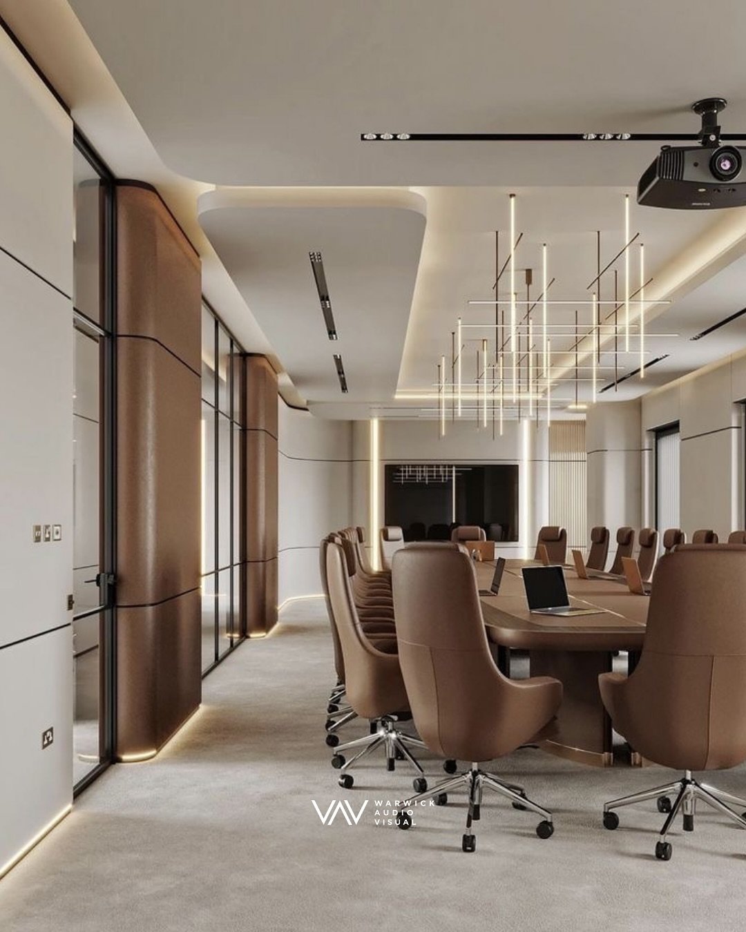 Turn your office into a space that works as hard as you do 💼

From smart lighting and automated blinds to seamless AV and meeting room tech, we design workspaces that boost productivity, comfort and style.

Why upgrade with Warwick AV?
&bull; Bespok