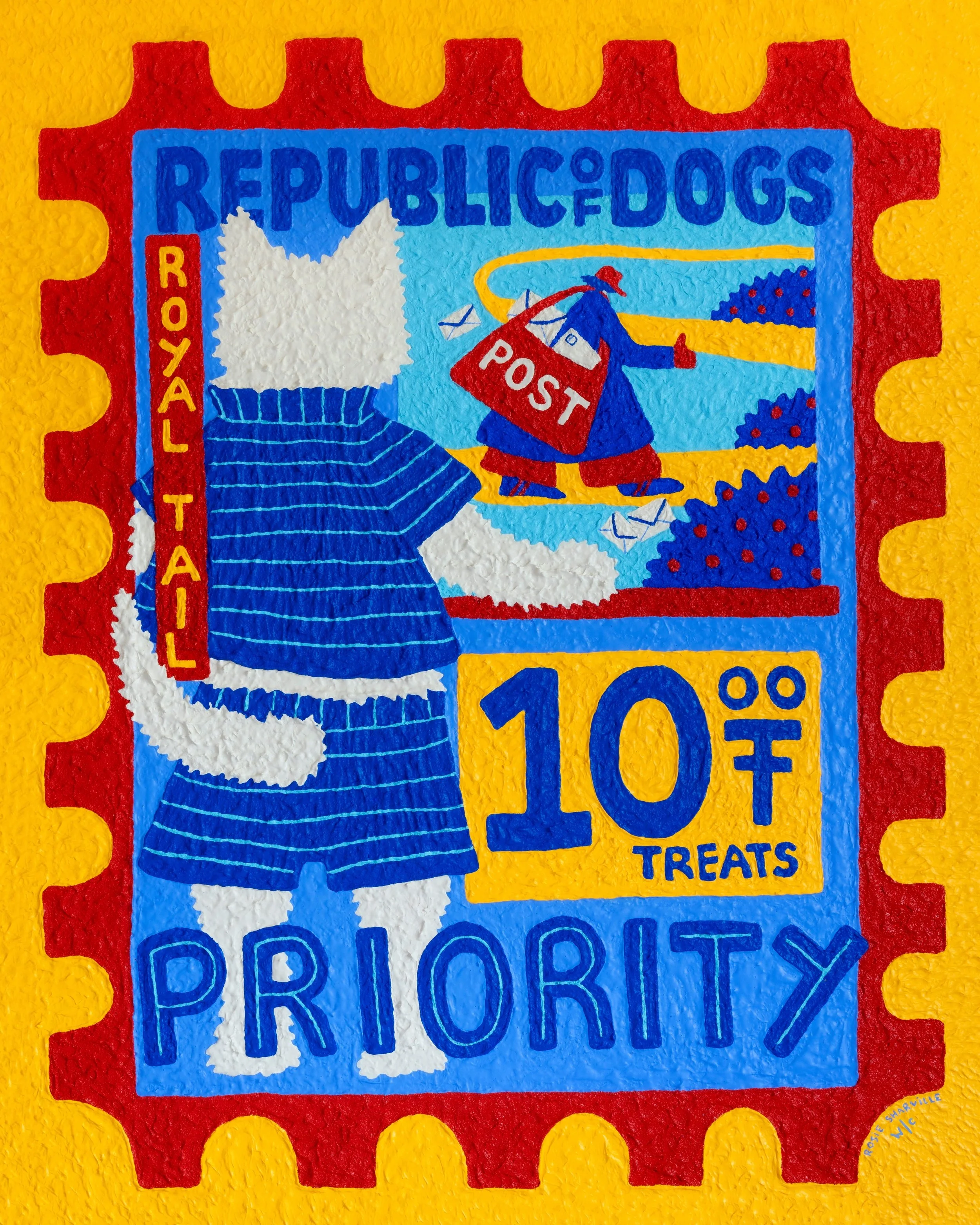 Priority - Republic of Dogs Art Print