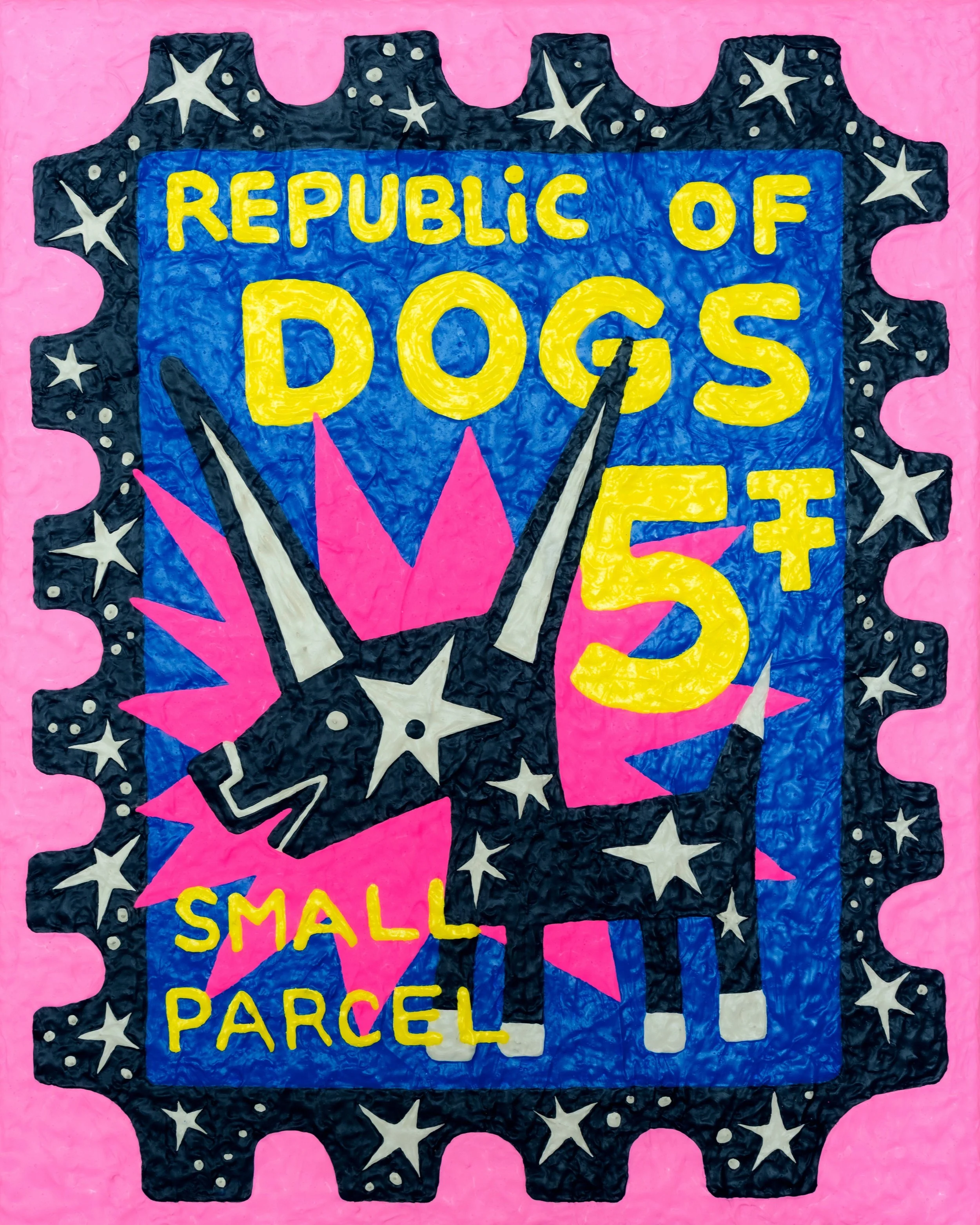 Small Parcel - Republic of Dogs Art Print