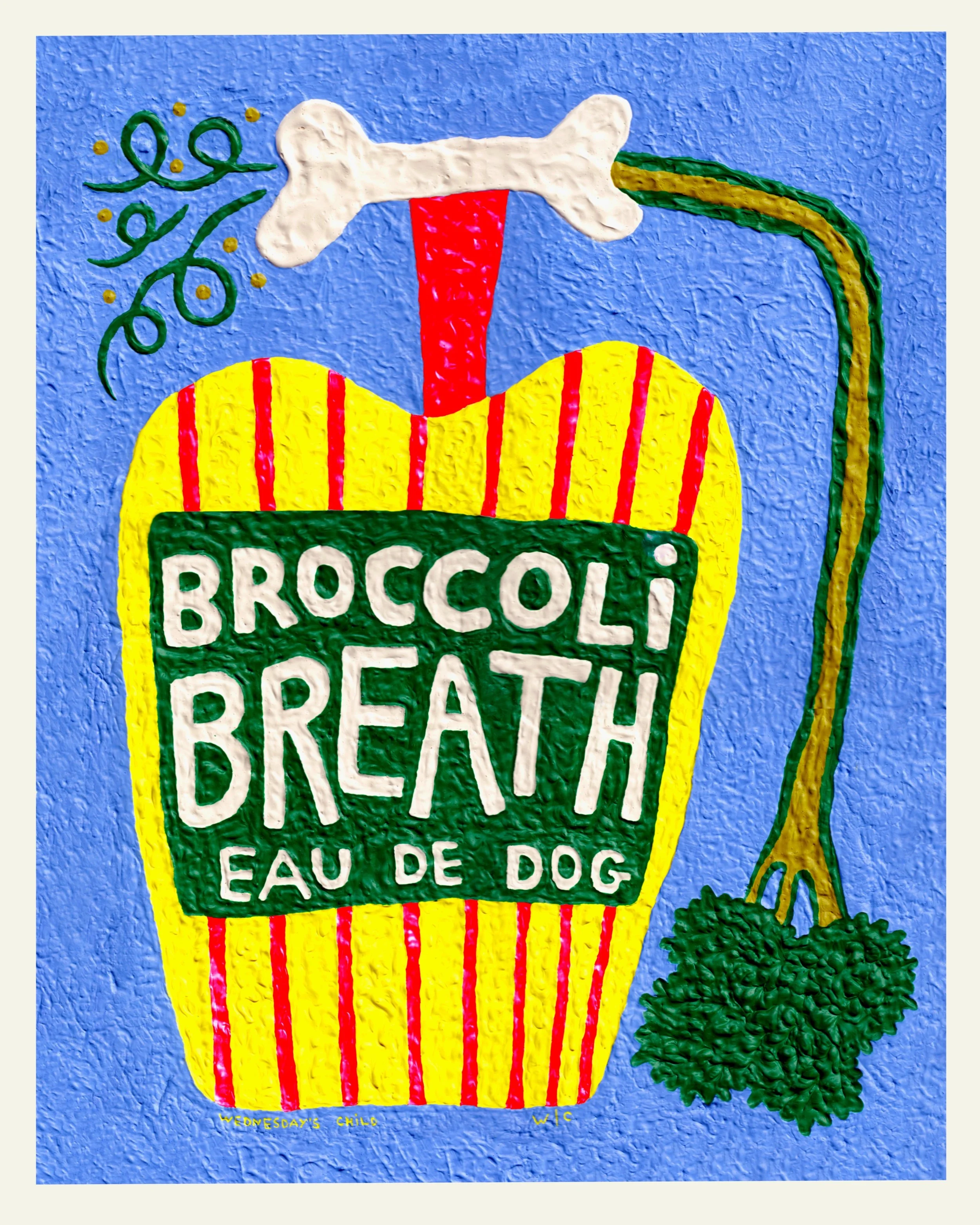 Broccoli Breath - Art Print