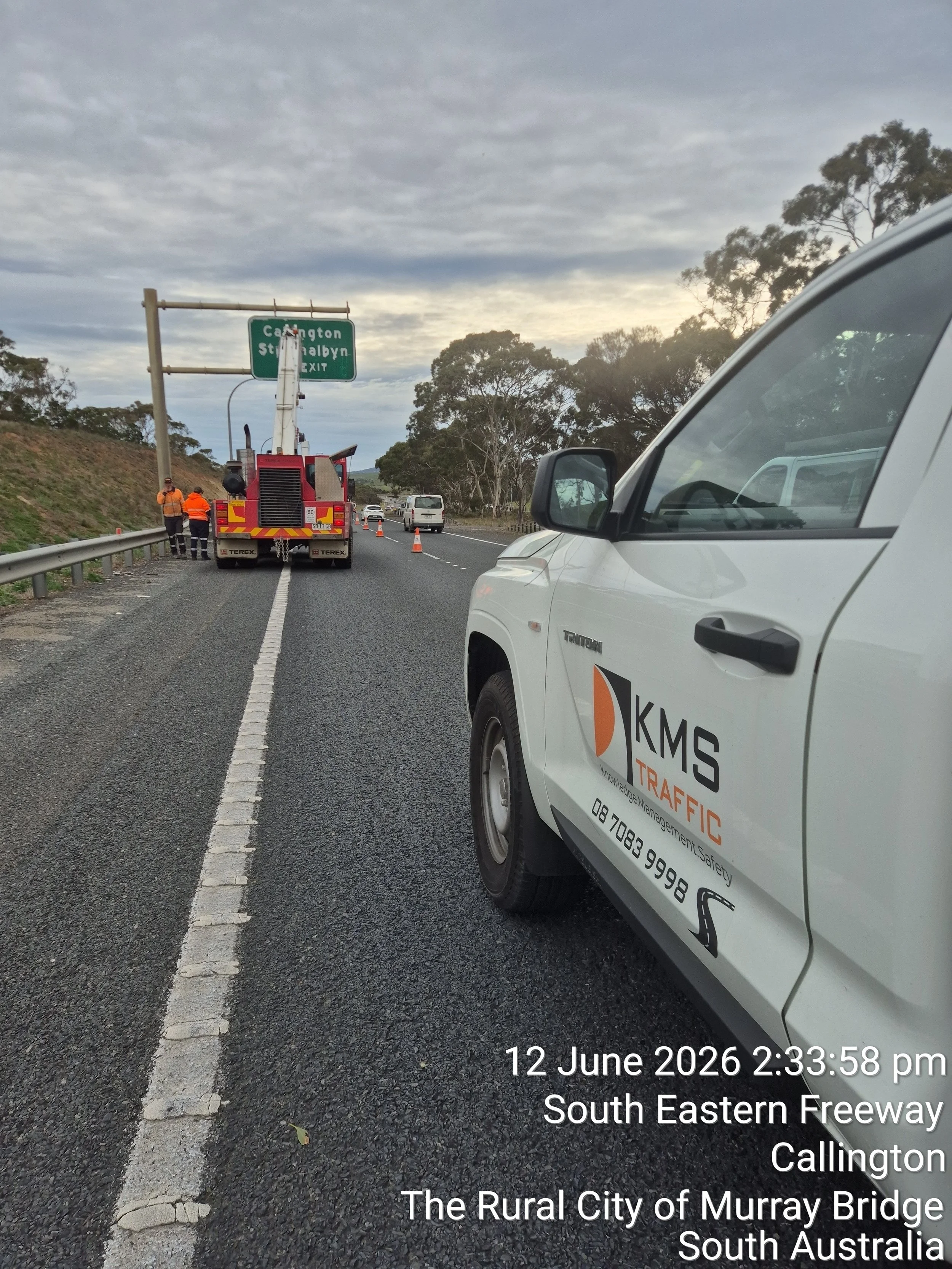 KMS At South Eastern Freeway