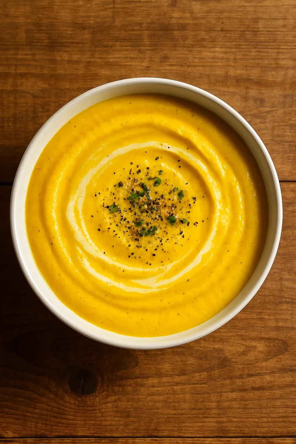 Golden Turmeric Cauliflower Soup