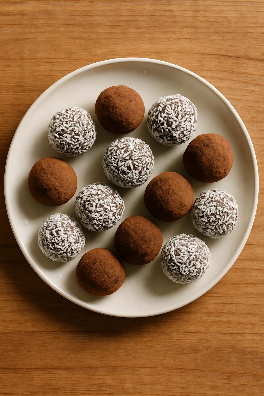 Dark Chocolate Energy Truffles