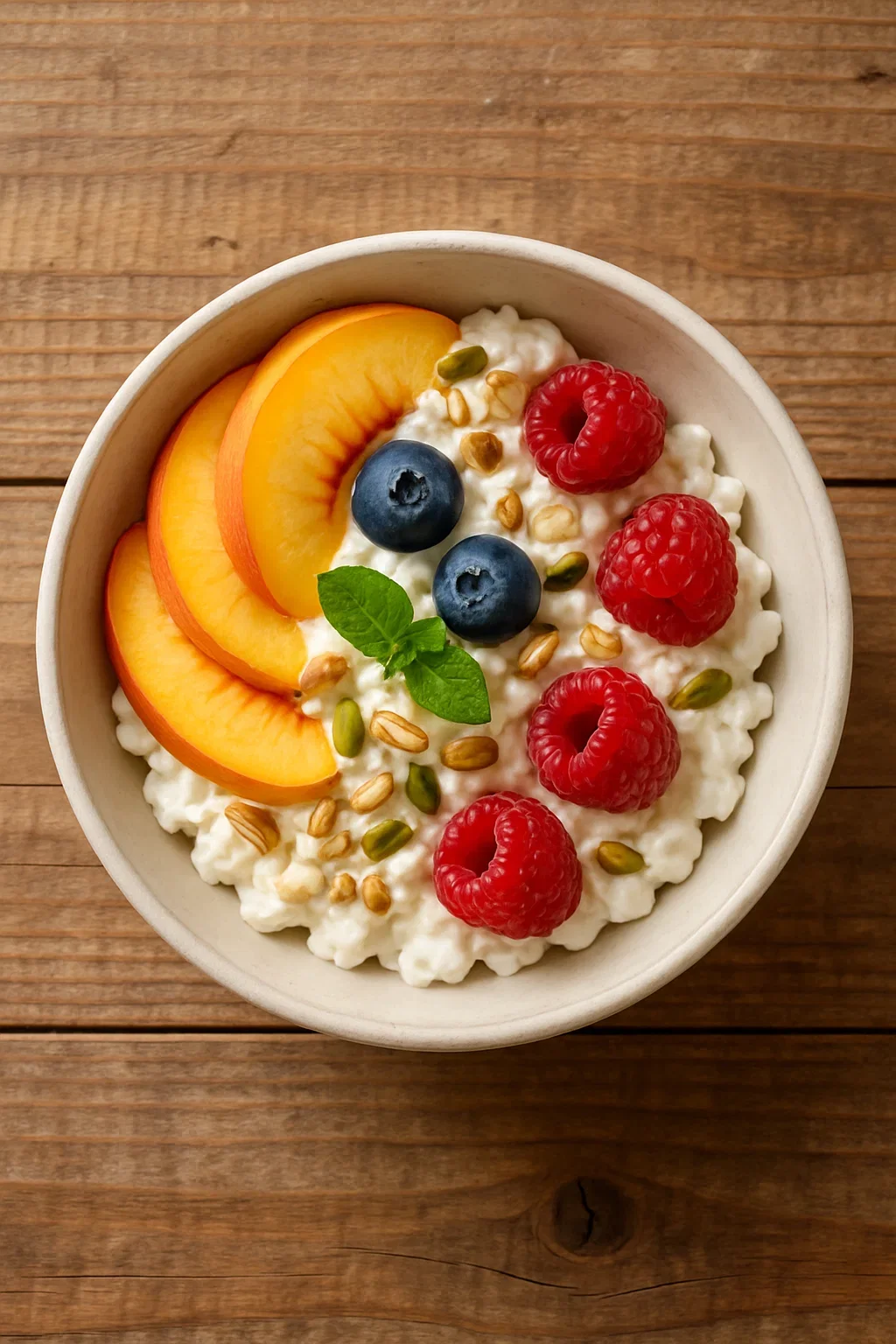 Cottage Cheese &amp; Fruit Bowl