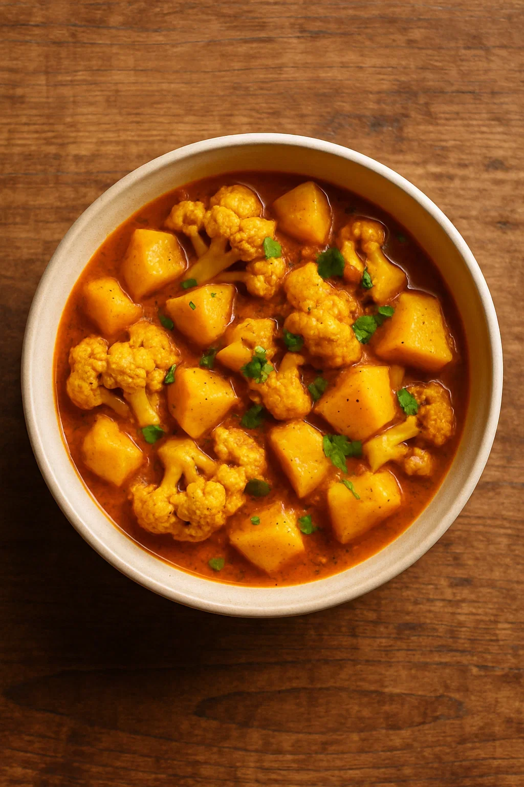 Cauliflower &amp; Potato Curry
