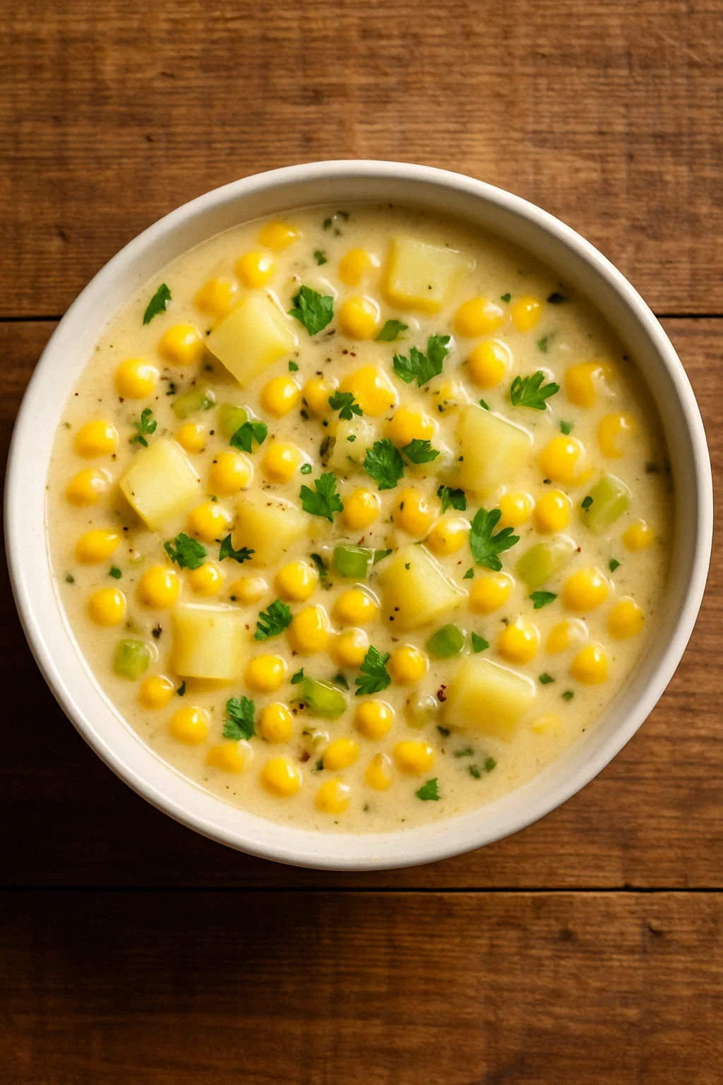 Sweet Corn &amp; Potato Chowder