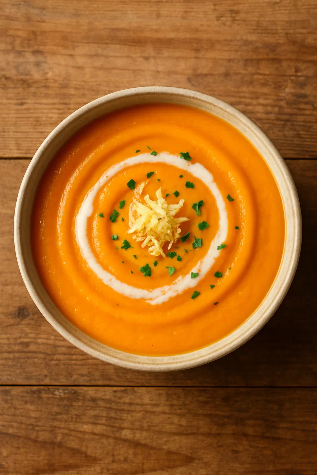 Ginger Carrot Soup
