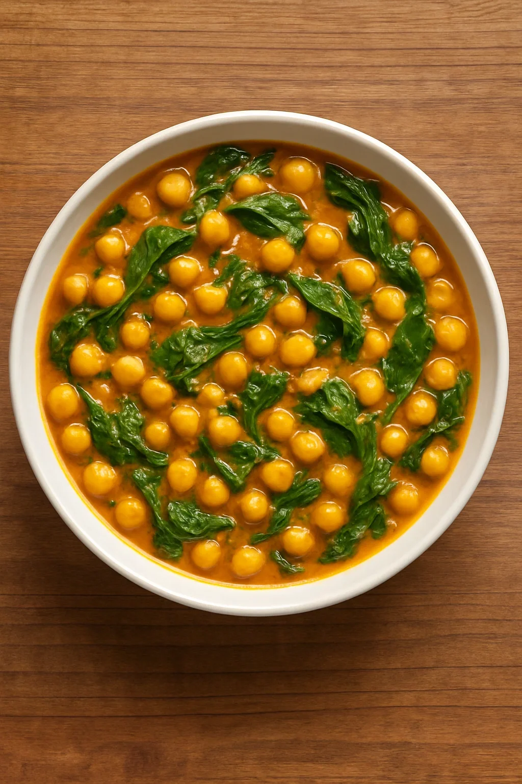 Chickpea &amp; Spinach Curry