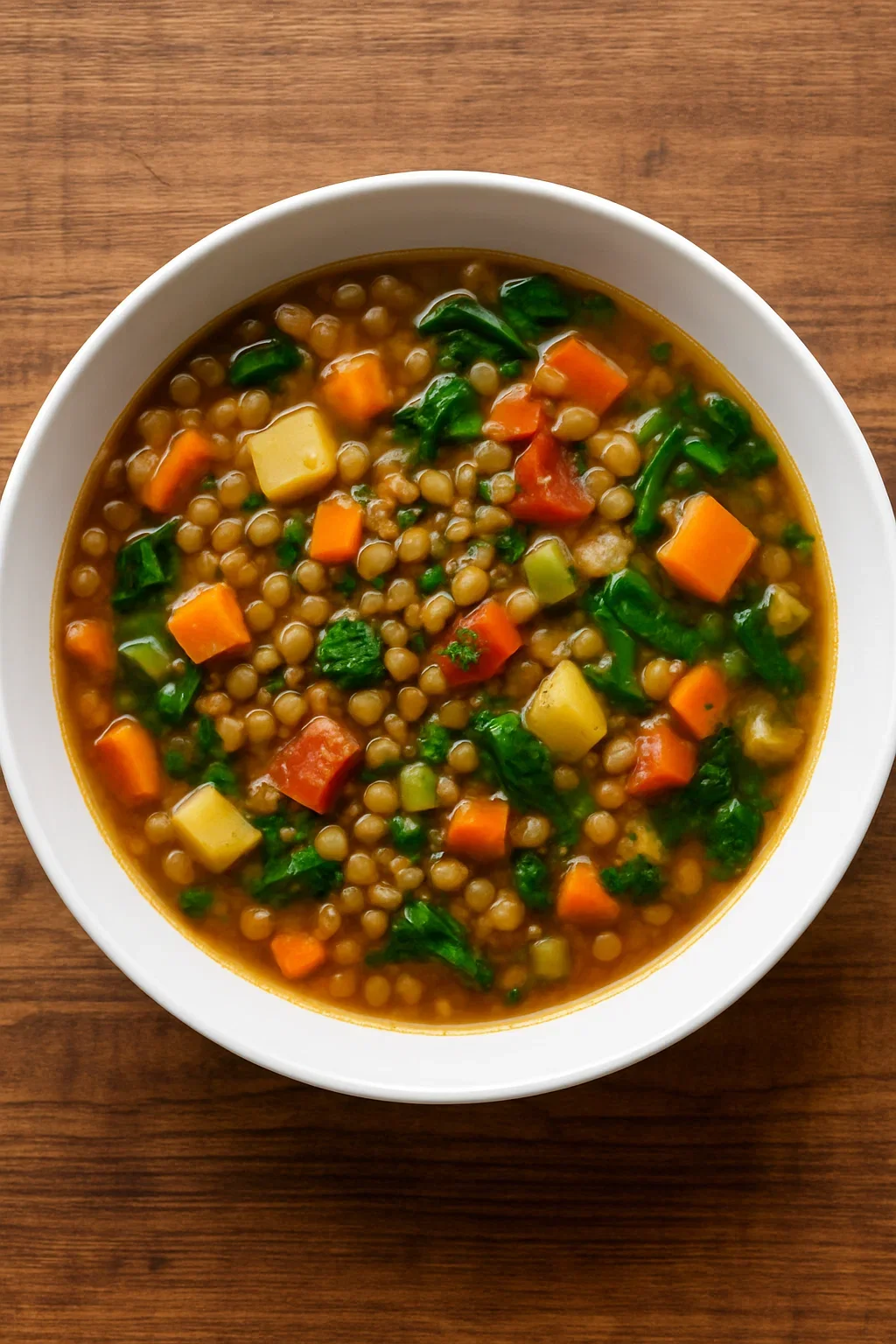 Lentil &amp; Vegetable Soup