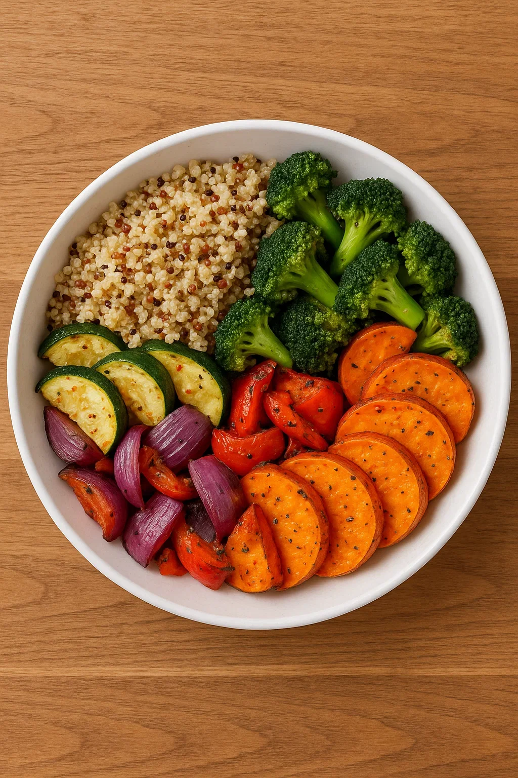 Quinoa &amp; Roasted Vegetable Bowl