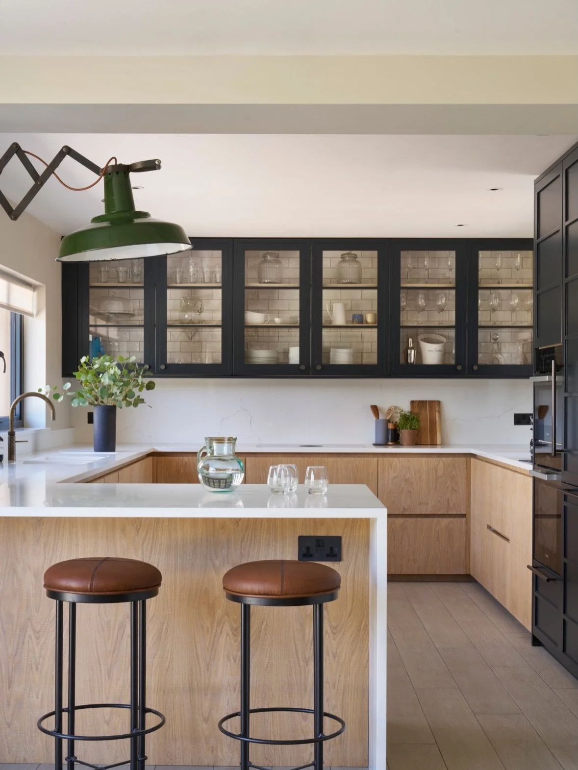 Beautiful bespoke interiors are all about the little things. Thoughtful storage, handcrafted cabinetry and carefully chosen materials make a home a joy to live in every day.

This recent project is stunning - the grain in the cabinet faces is just be