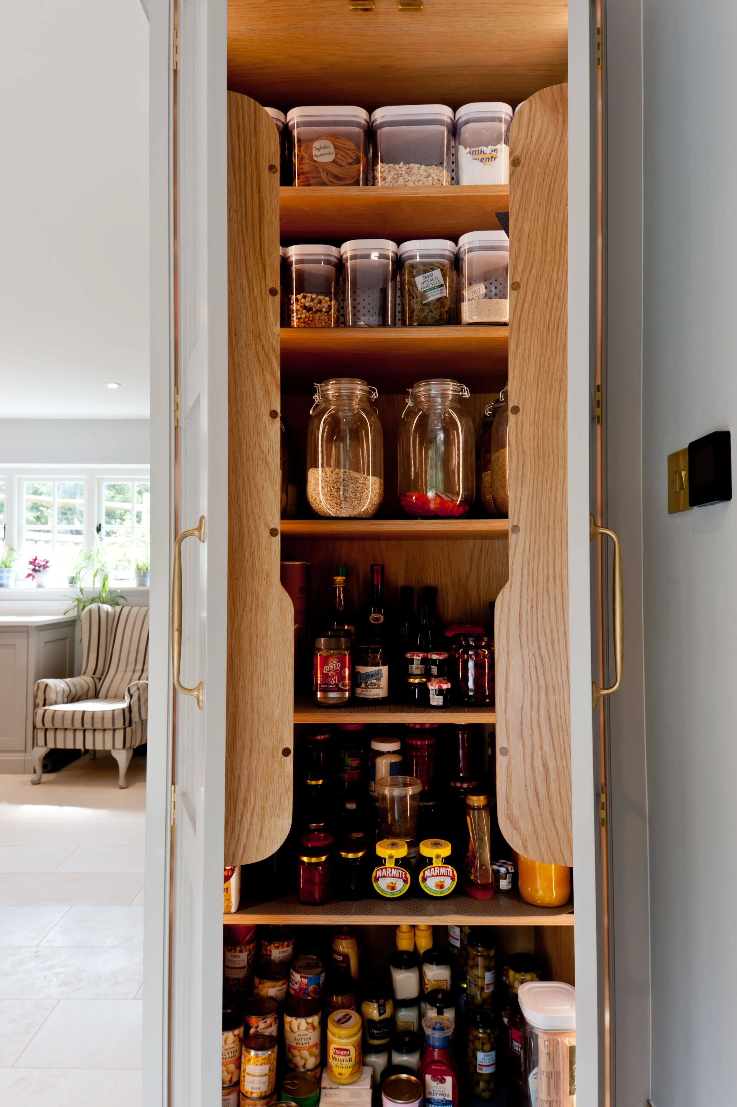 tall shaker cupboard kent