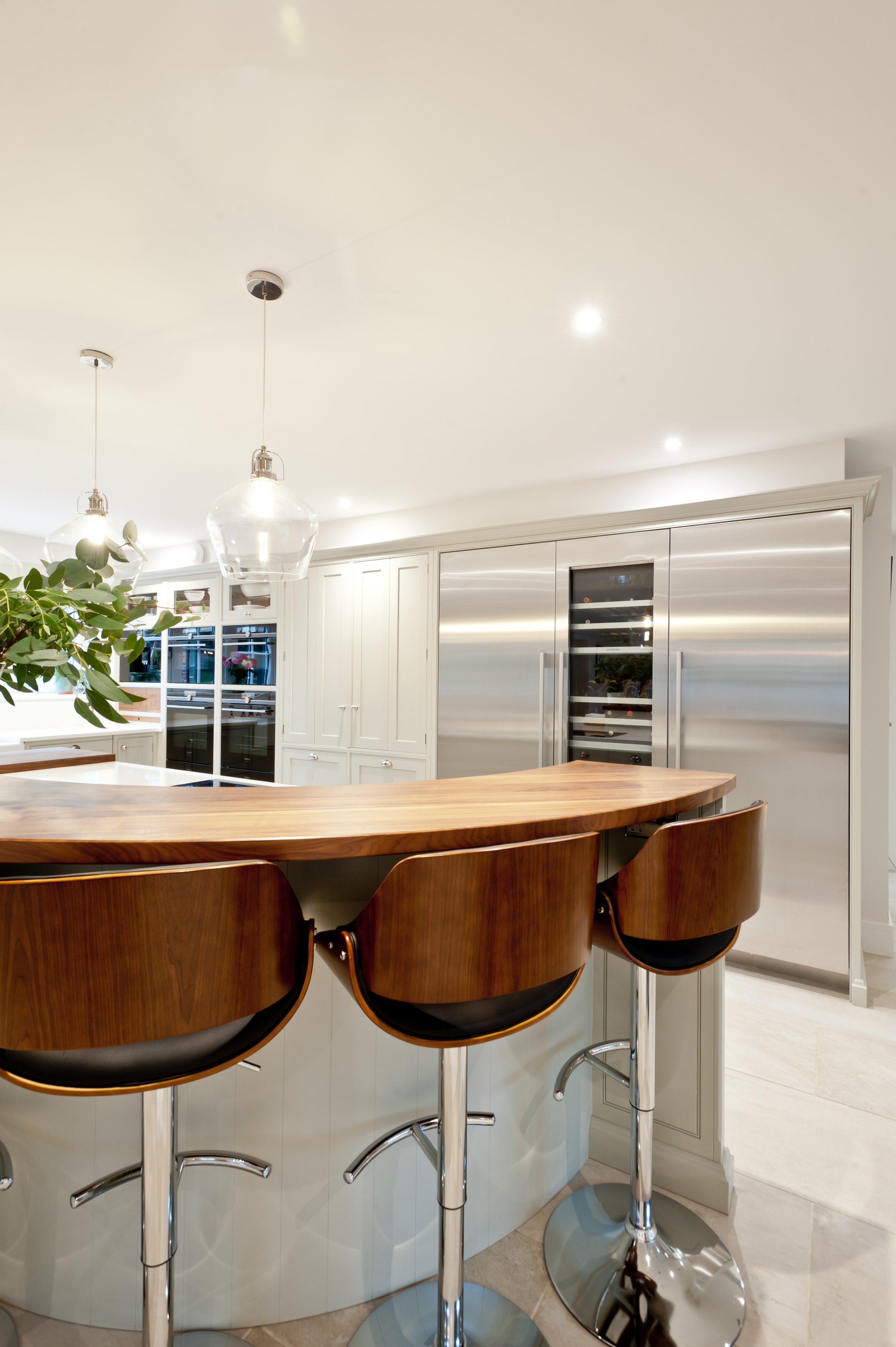 integrated larder fridges kent