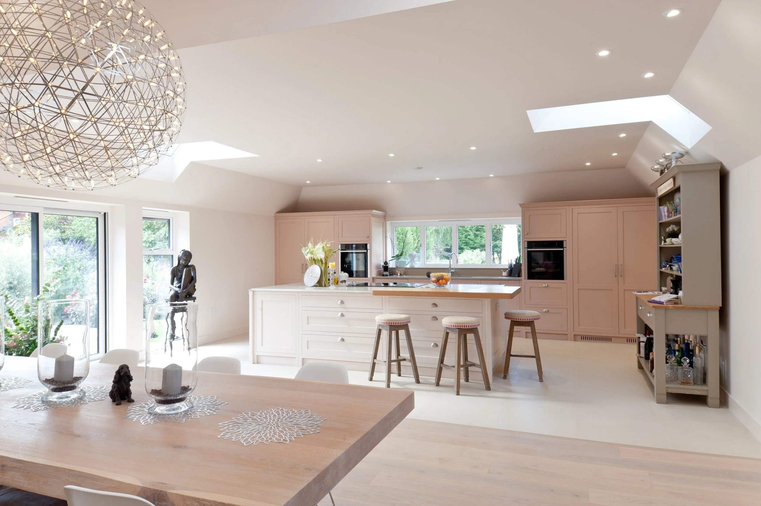 Pretty in Pink: a Beautifully Bespoke Kitchen in Rye, Sussex