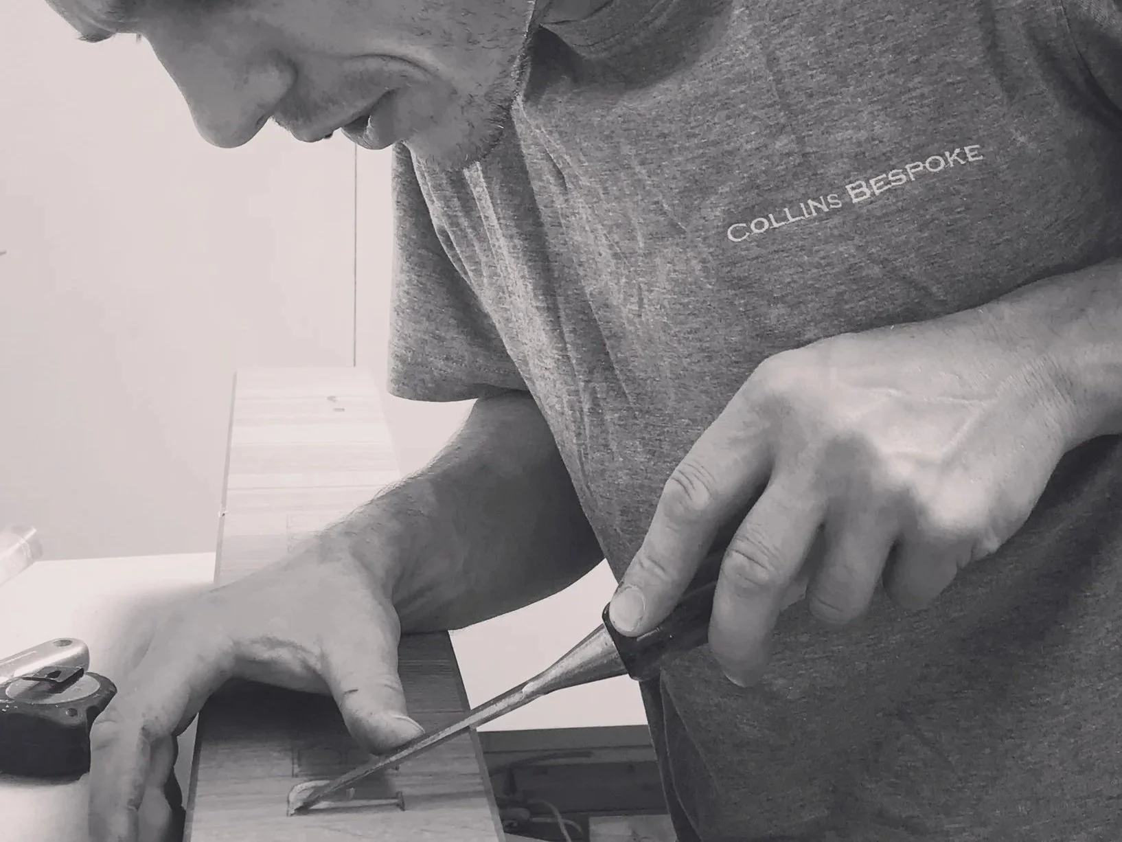 Sustainable handcrafted joinery produced in Kent by Collins Bespoke.