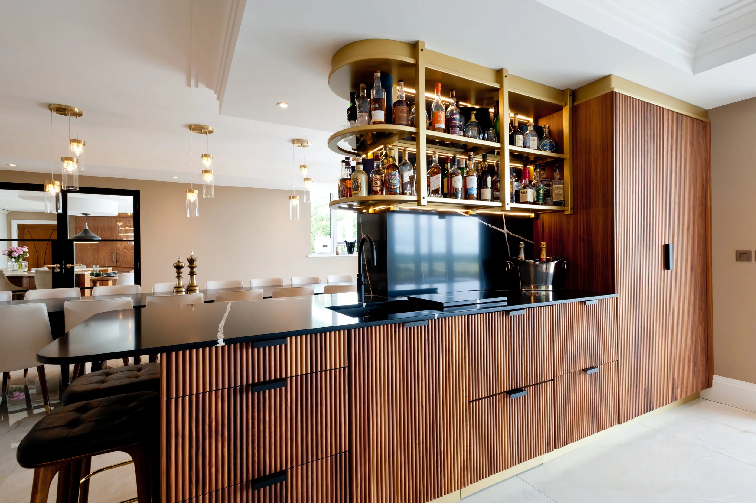 japandi style drinks dresser kent