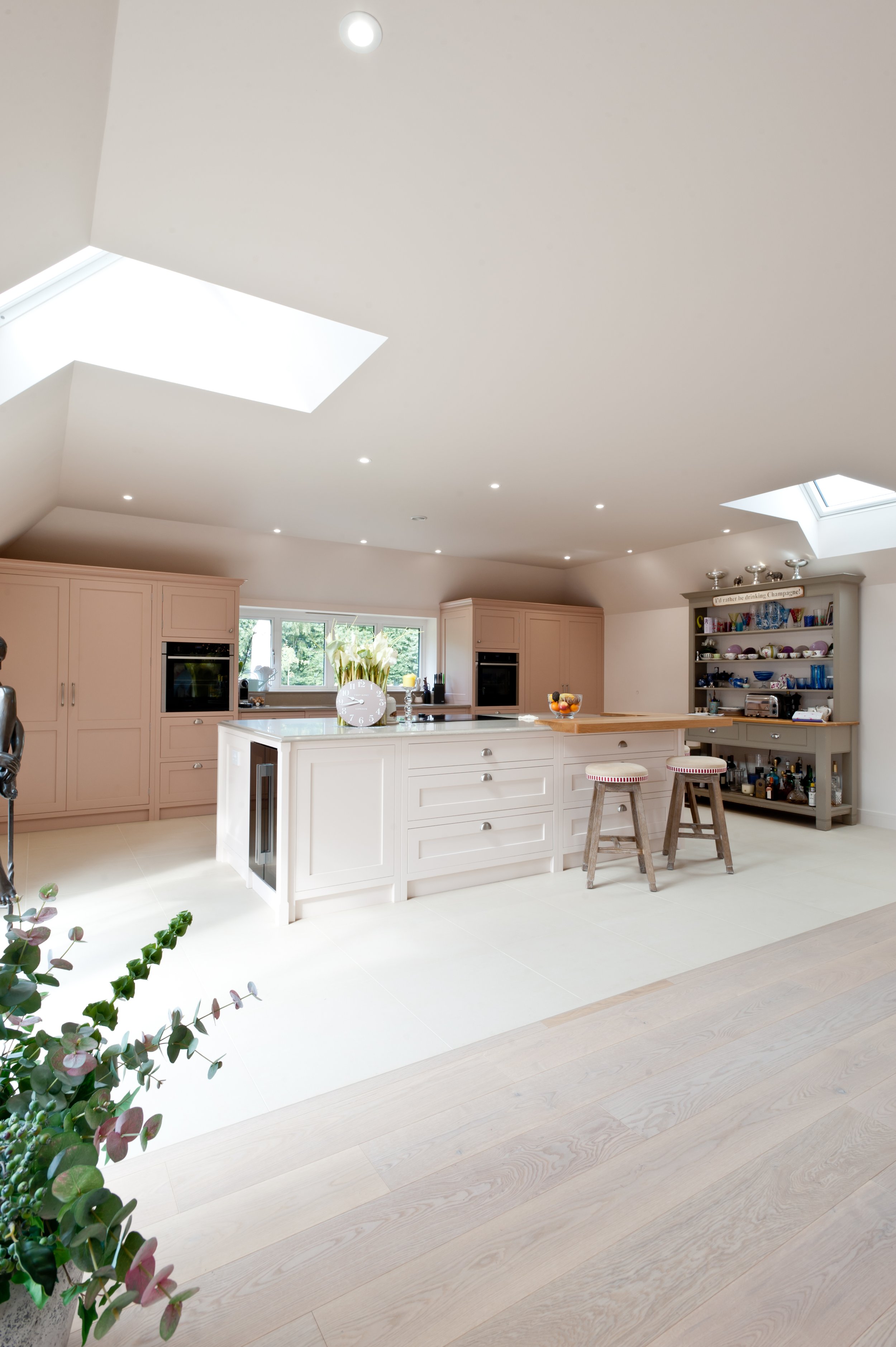 Pretty in Pink: a Beautifully Bespoke Kitchen in Rye, Sussex