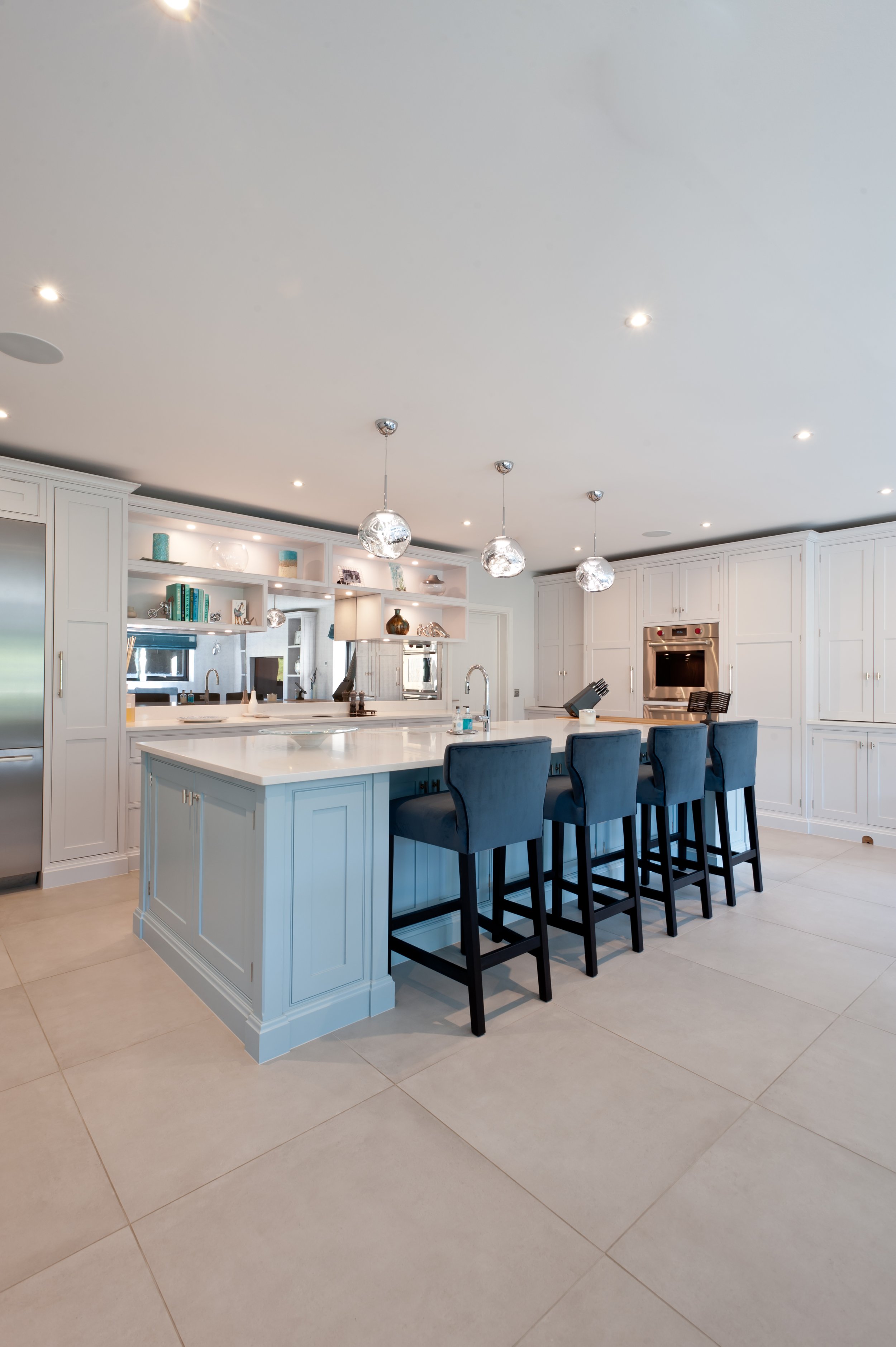 Classic Blue: a Beautiful Family Kitchen in Sevenoaks