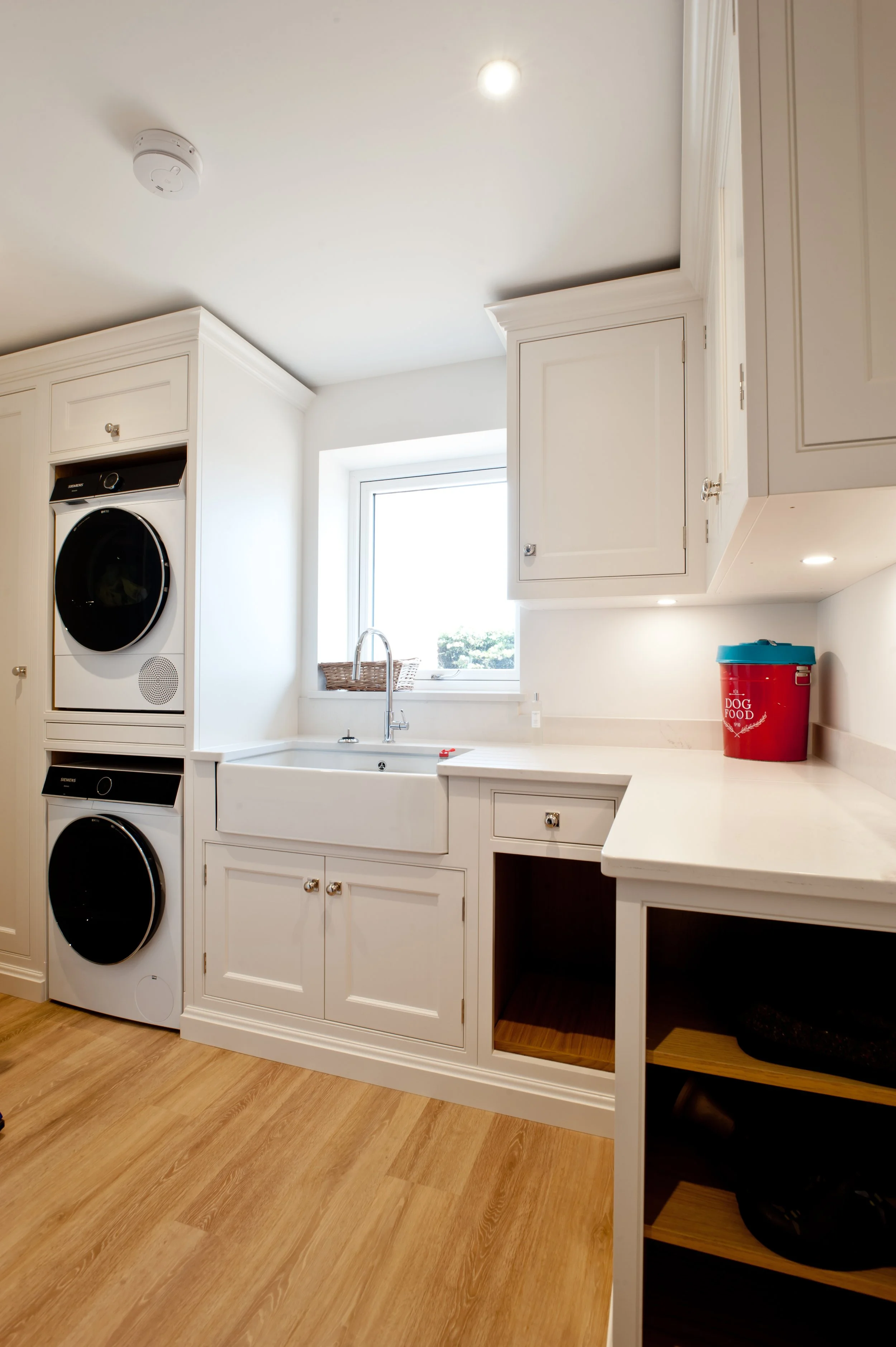 matching utility room for bespoke kitchen in kent