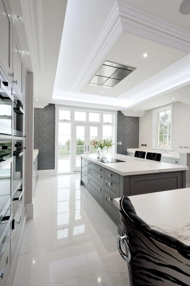 Elegant in Grey: a Refined Bespoke Kitchen in Wrotham