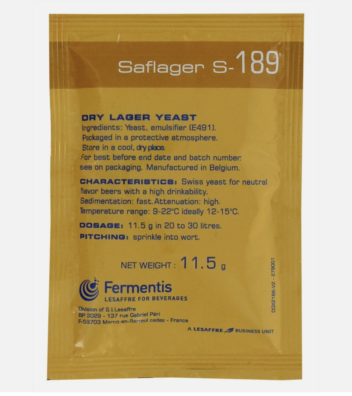 Fermentis SafLager™ S-189