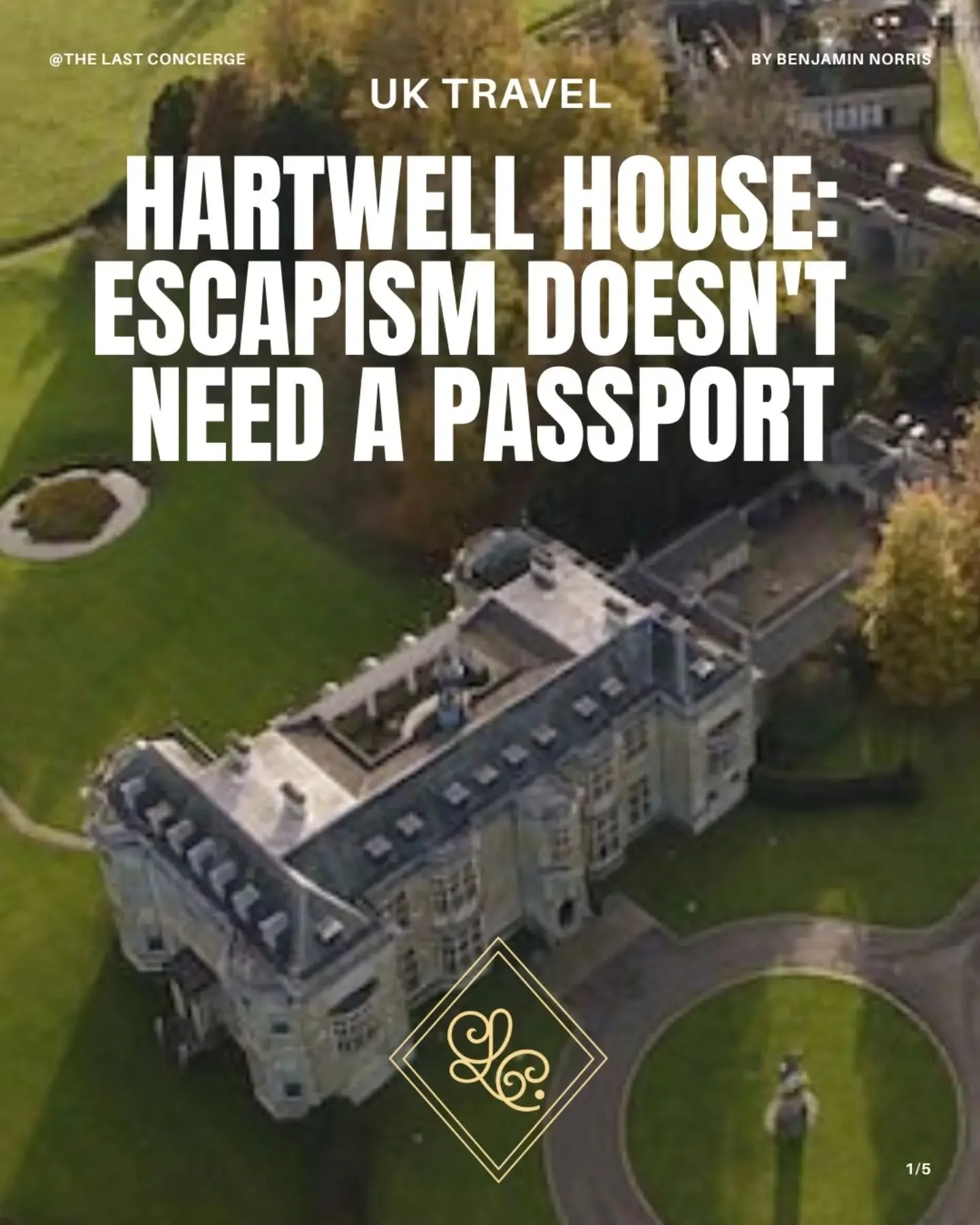 Perhaps we&rsquo;ve become a little too obsessed with looking elsewhere for luxury. We head off to the Amalfi Coast to Provence, Marrakech or the Aegean. Somewhere with a passport queue, and where we pay through the nose for a bottle of water. 

Some