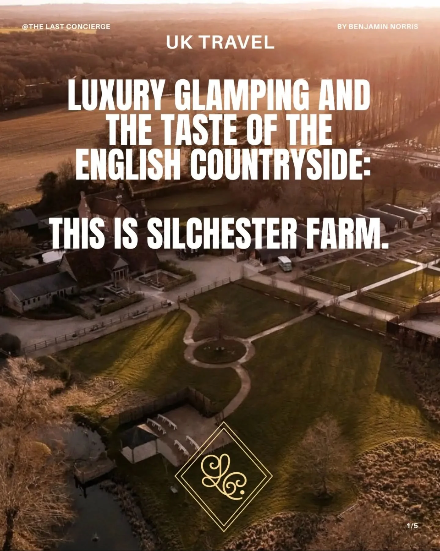 Just over an hour from London, Silchester Farm is an unusually complete rural retreat: beautifully designed Pyggie cabins, expansive kitchen gardens, farm animals, walking trails, an outdoor pool and some seriously impressive food.

Produce grown in 
