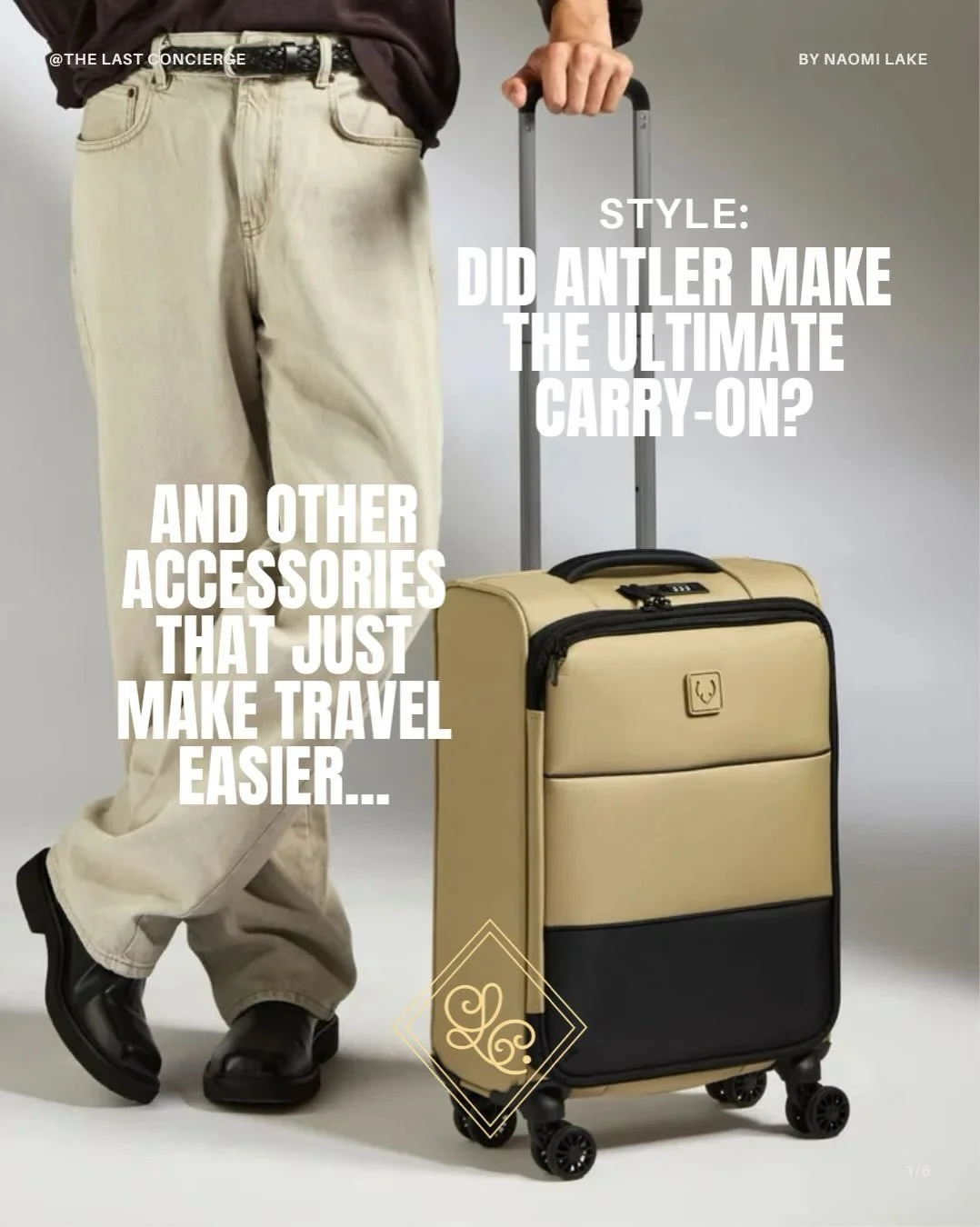 A seasoned traveller knows that the art of packing light isn&rsquo;t just about taking less. It&rsquo;s about taking everything you need, skilfully planned and precisely arranged.

Enter @antlerofficial Lightest Suitcase Soft Stripe 2.0 Cabin: weighi