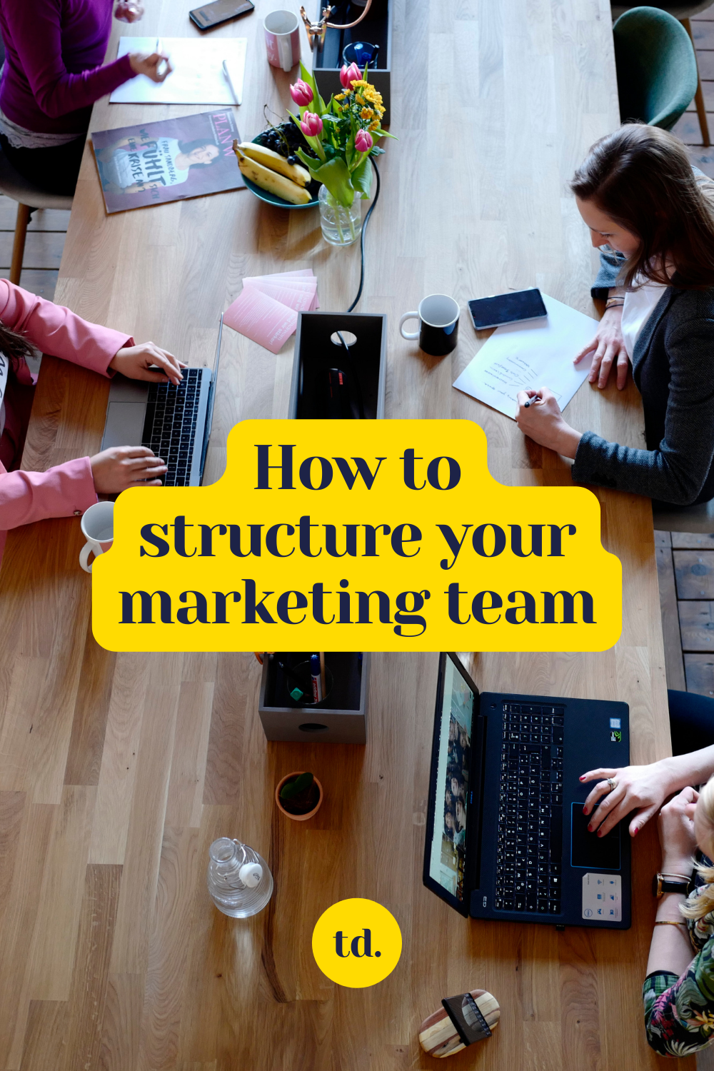 How to structure your marketing team
