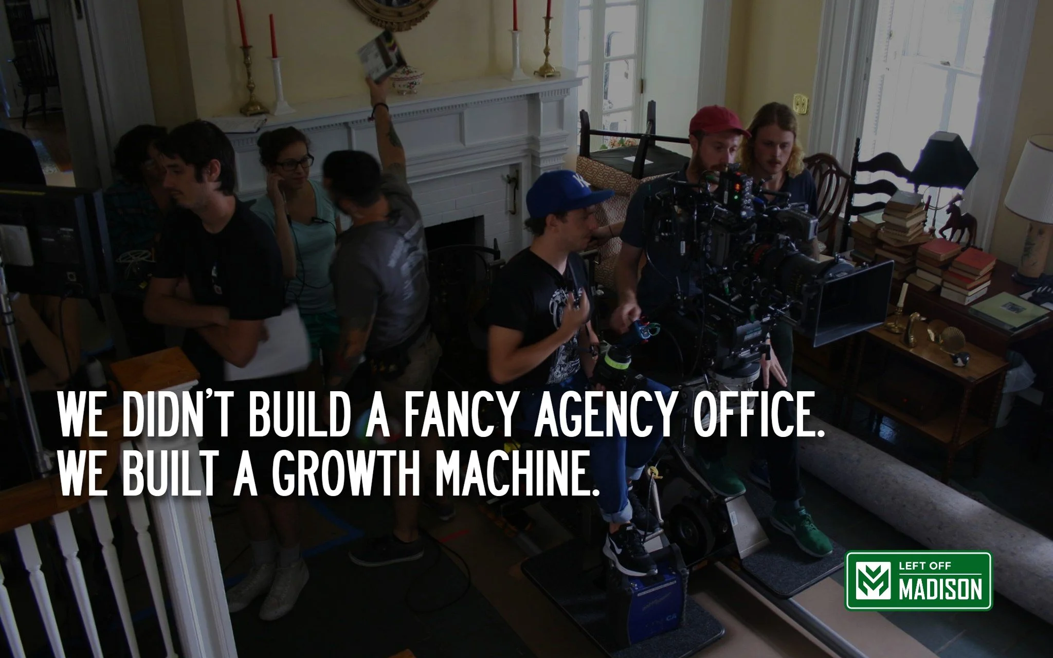We Didn’t Build a Fancy Agency Office. We Built a Growth Machine.