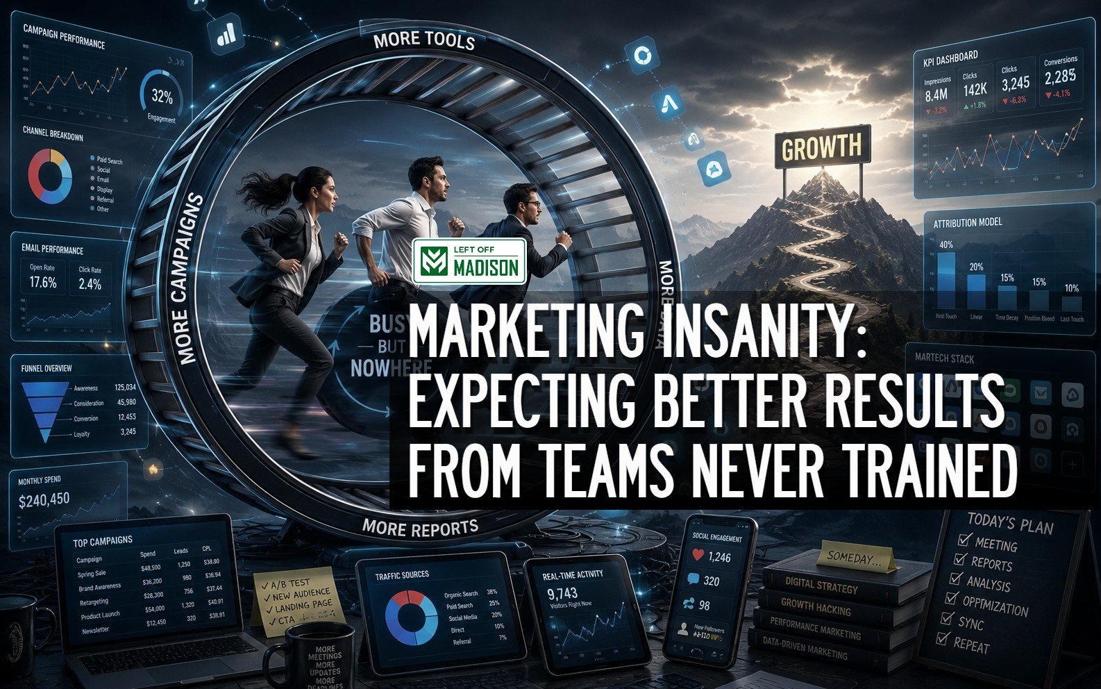 Marketing Insanity: Expecting Better Results From Teams that were Never Trained