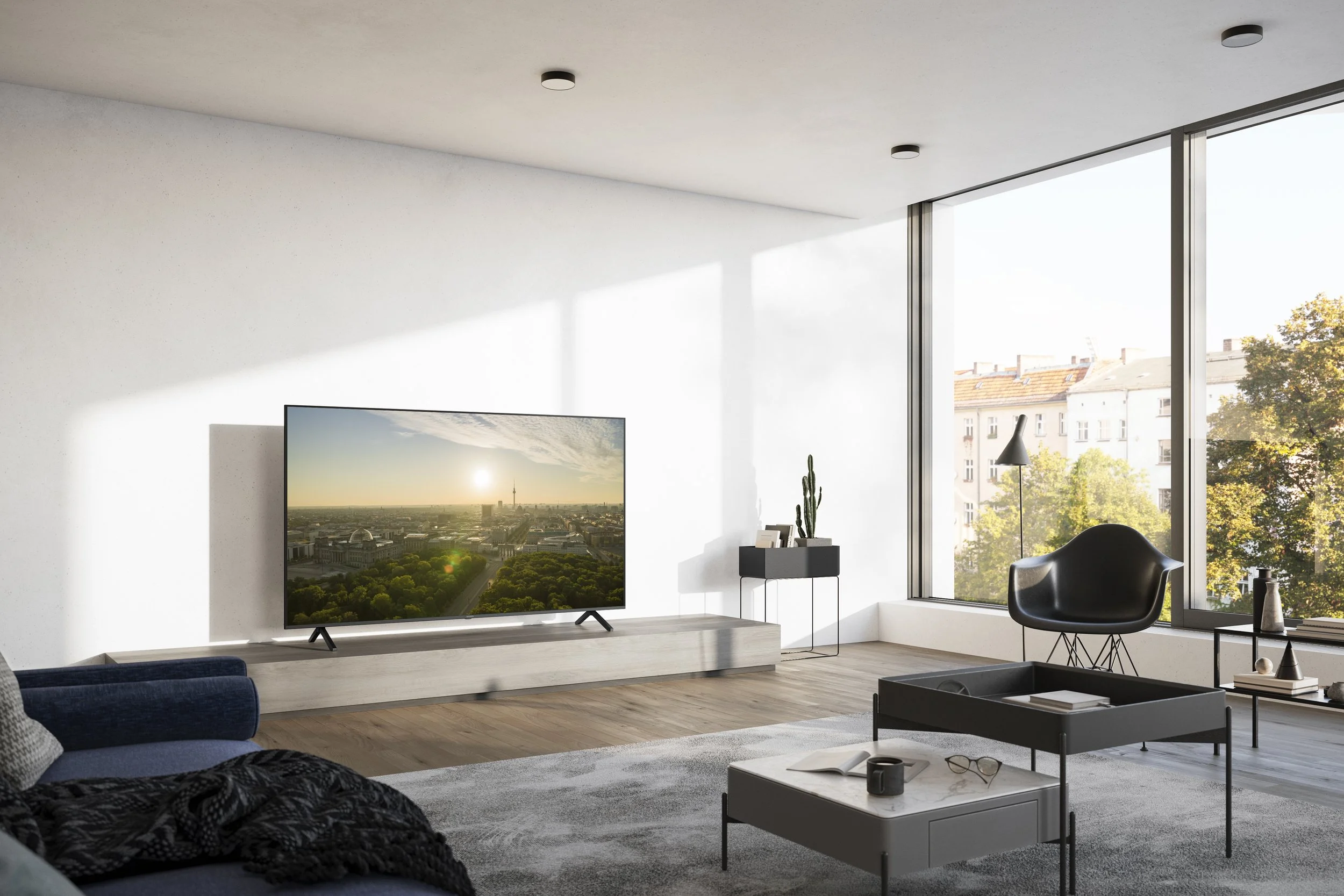 LAUNCH --  Panasonic W95A TV