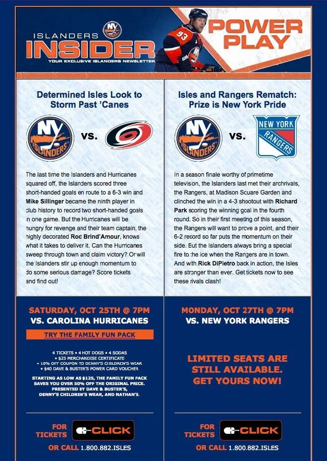 Client To View eMail Blast In Full