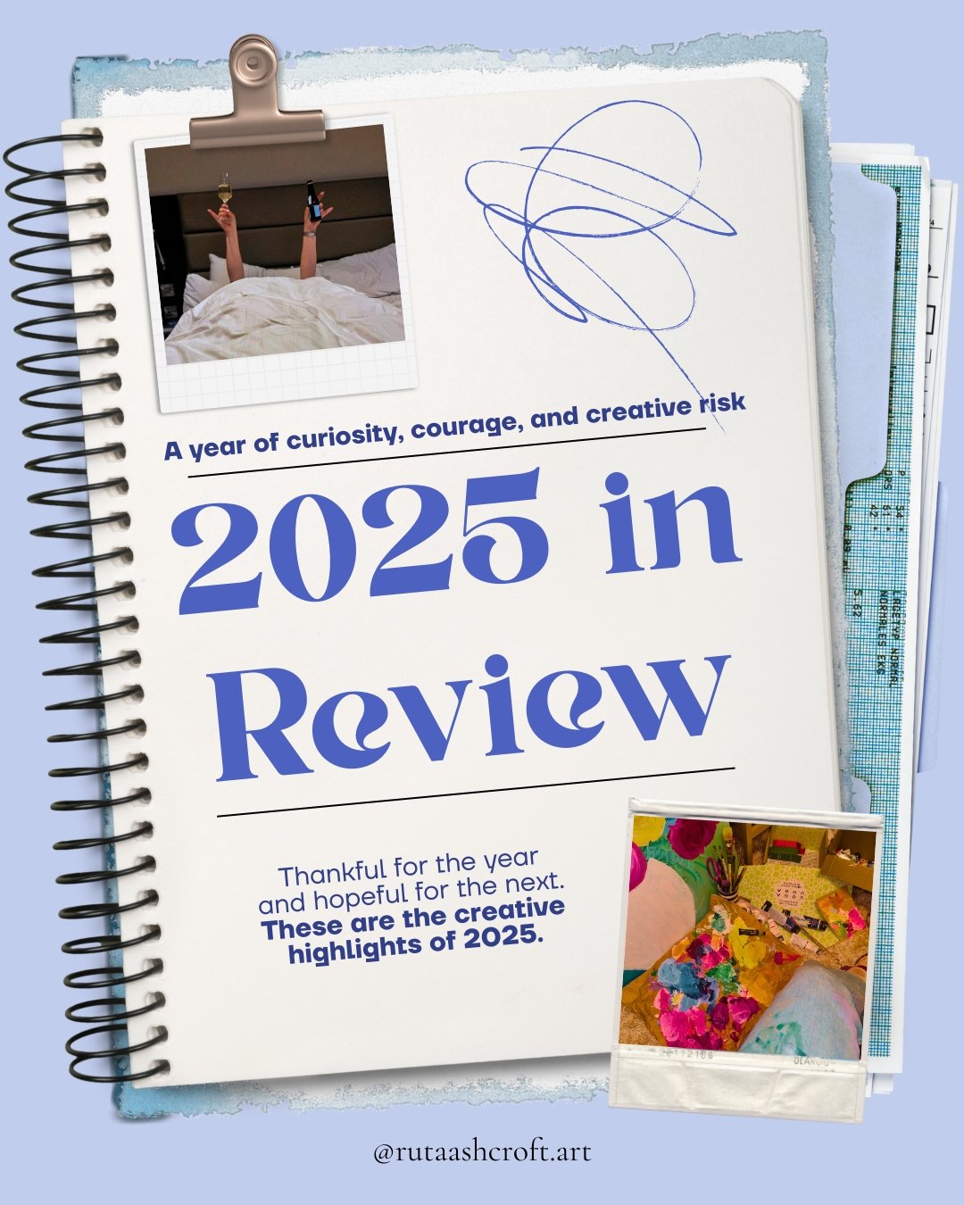 2025, wrapped. 🤗

This year, music, books, and adventures all led me to the same place: growth doesn&rsquo;t require reinvention - just expansion.

I stopped choosing either/or, listened to the quiet creative pull, and let curiosity shape a more lay